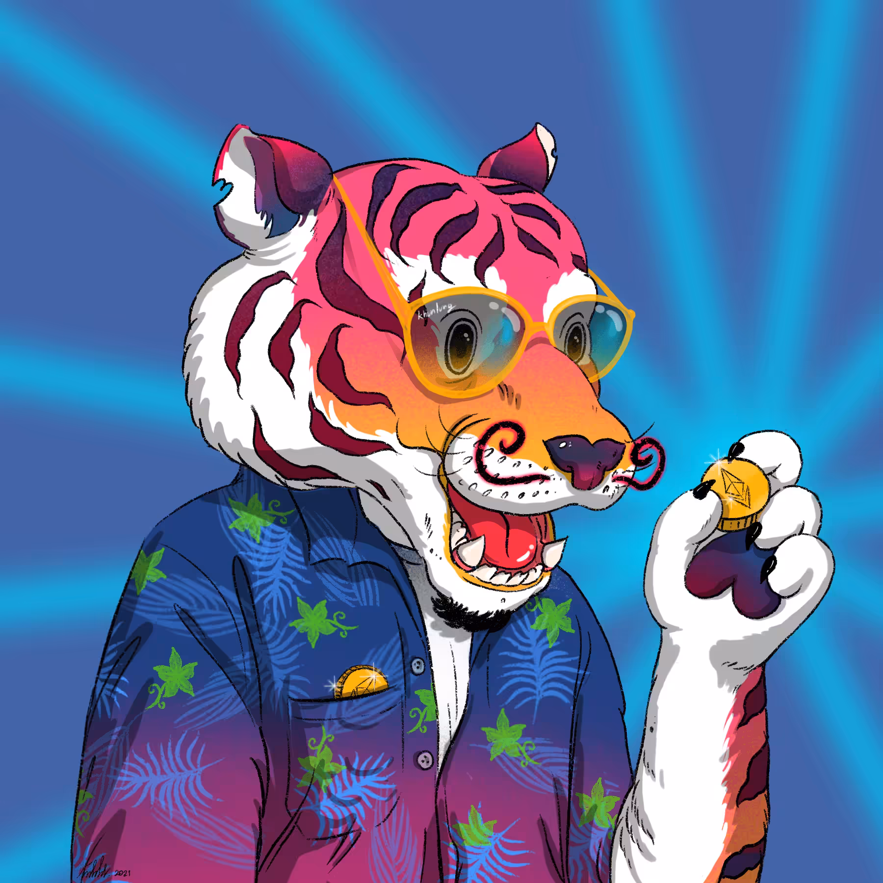 LUNGtiger found a ETH coin