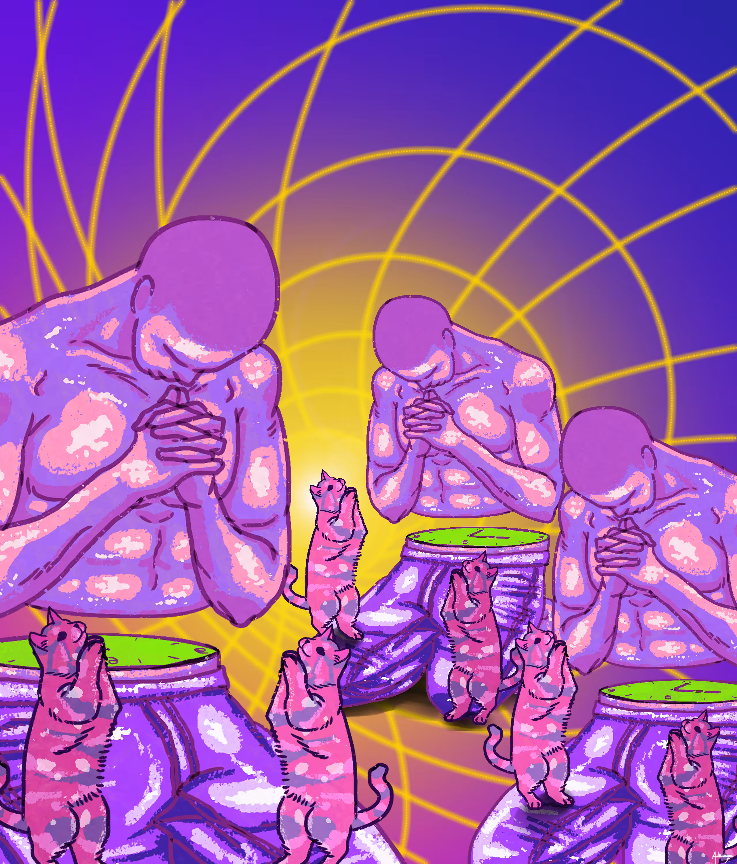 PRAYING TIME