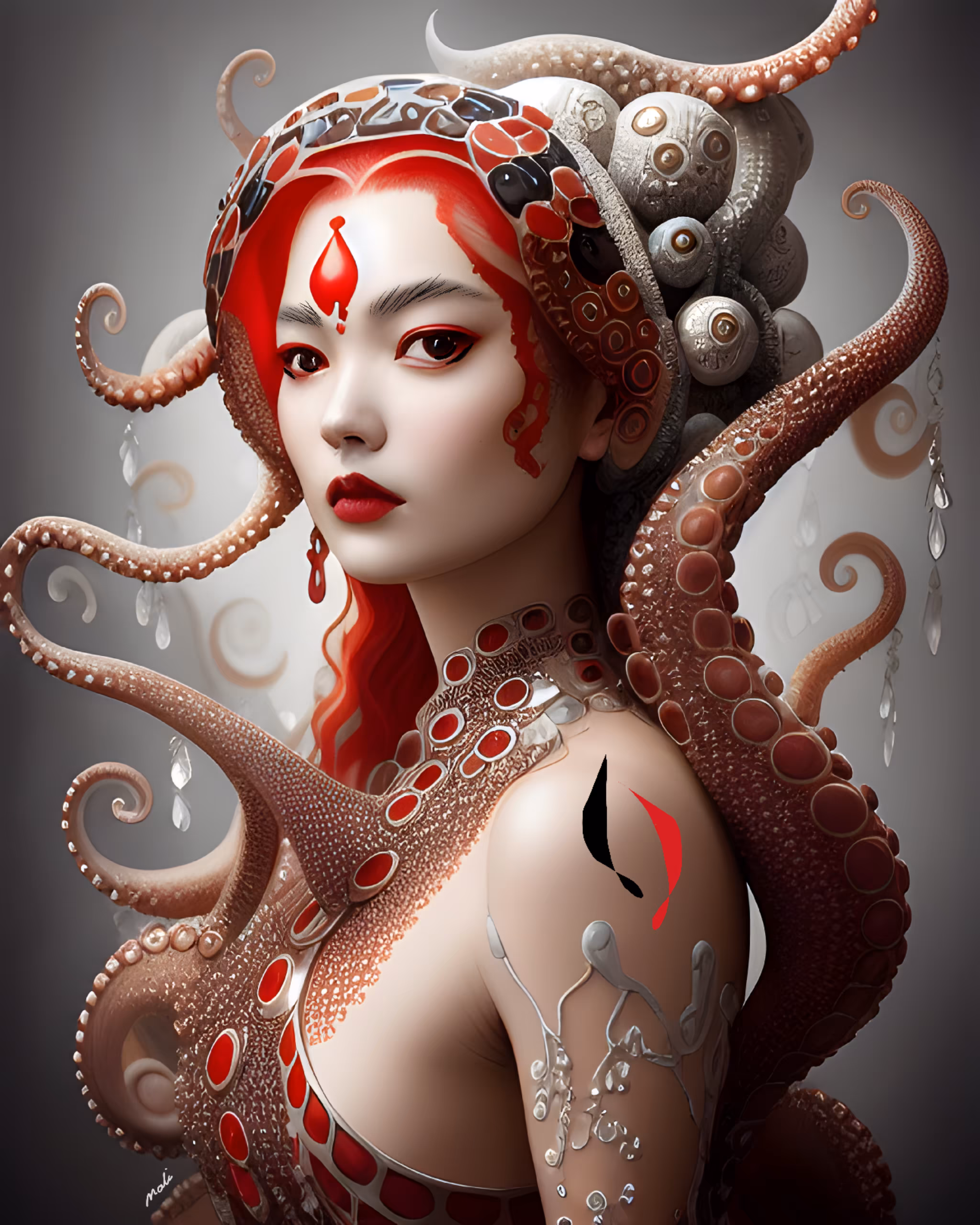 Octo chandelier 