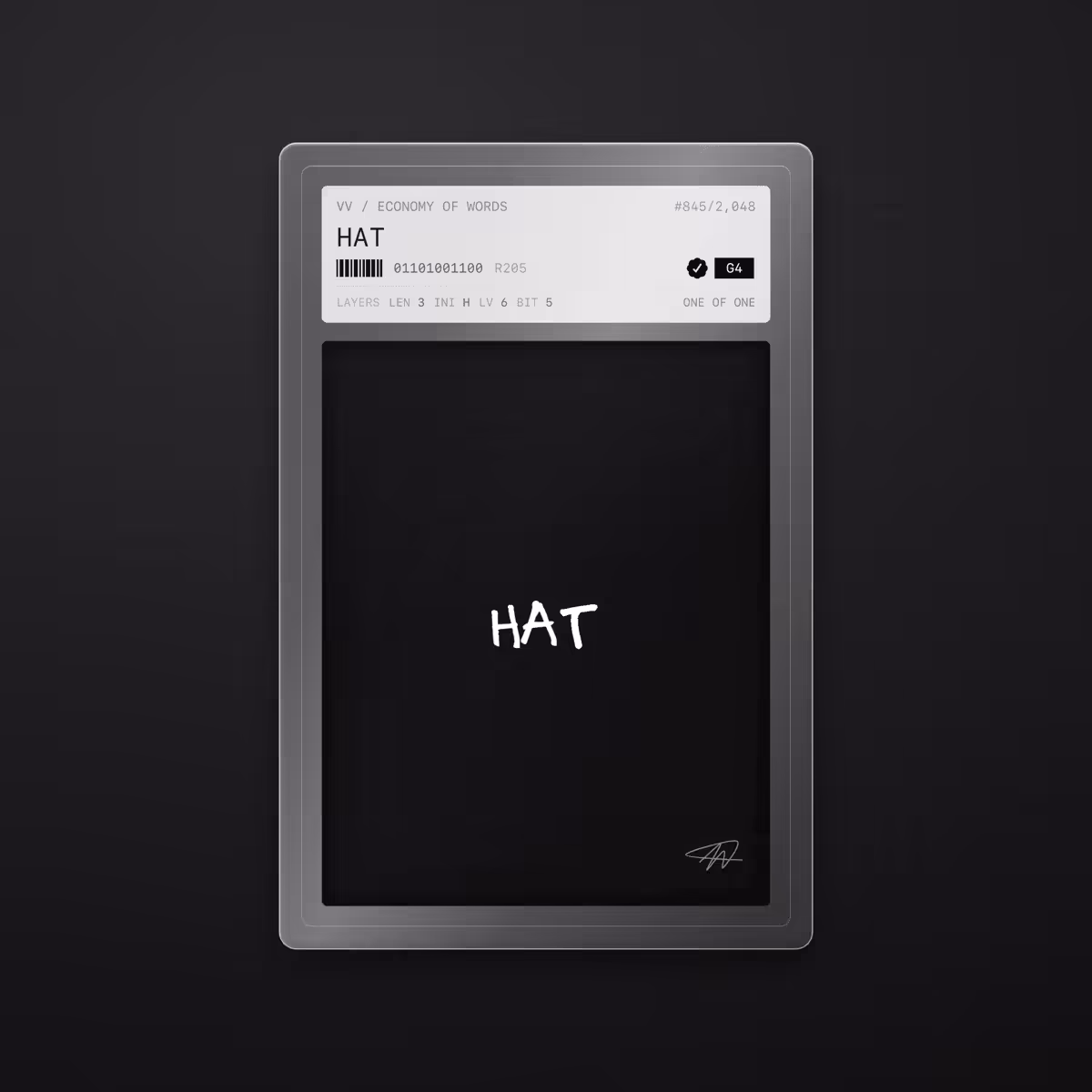 HAT · #845