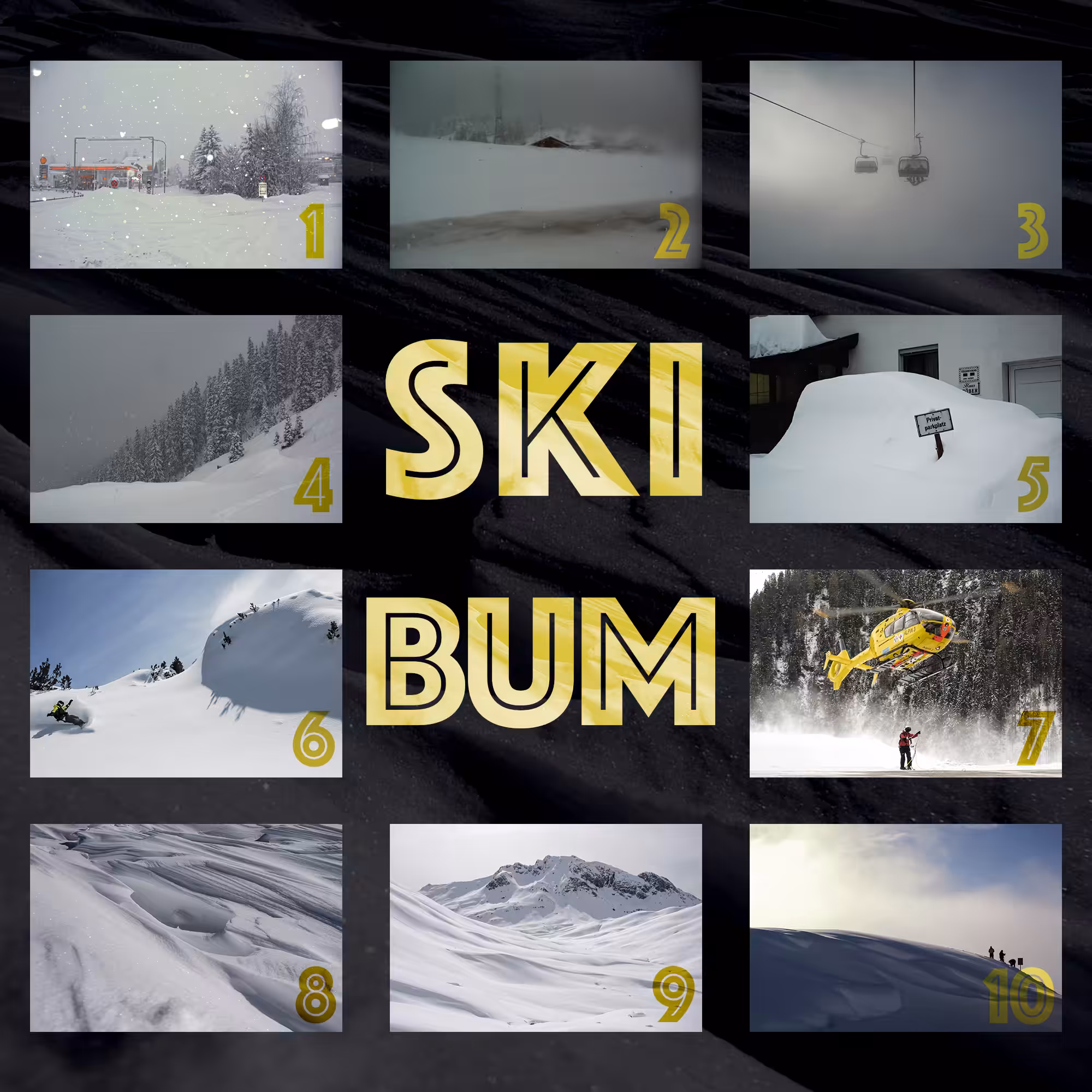 Ski Bum - ticket