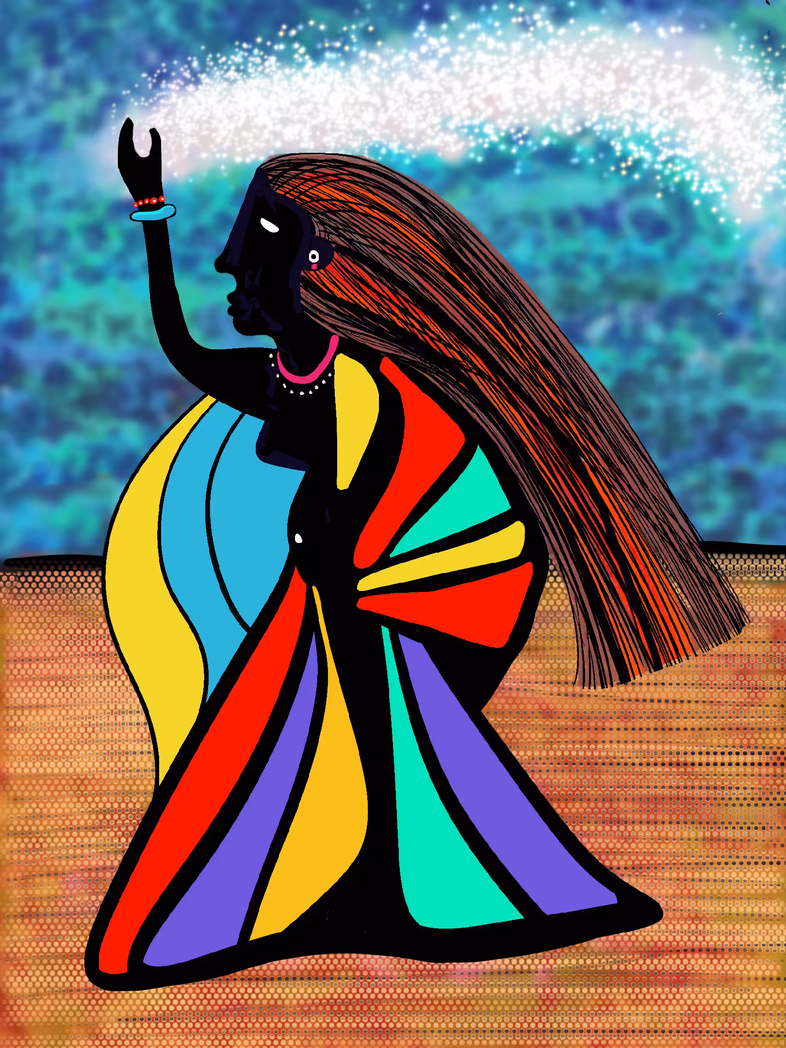 Day 1: "Tribal Fantasy".