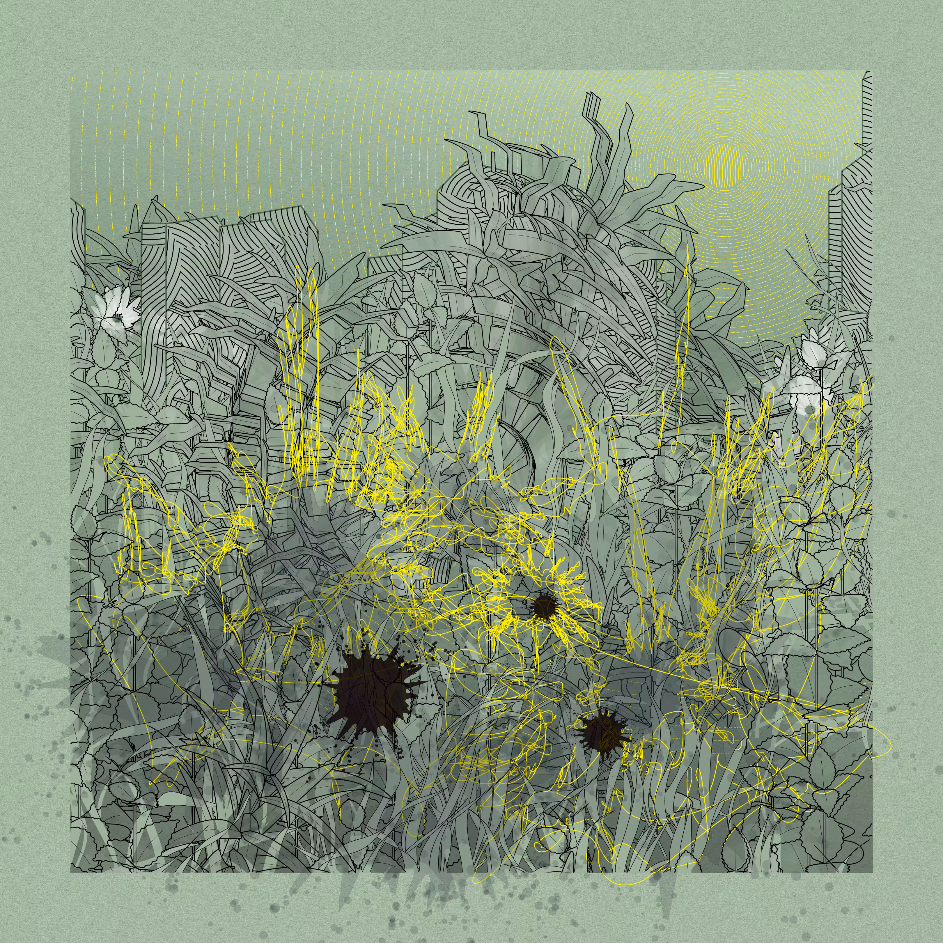 Landscape with Carbon Capture #3298