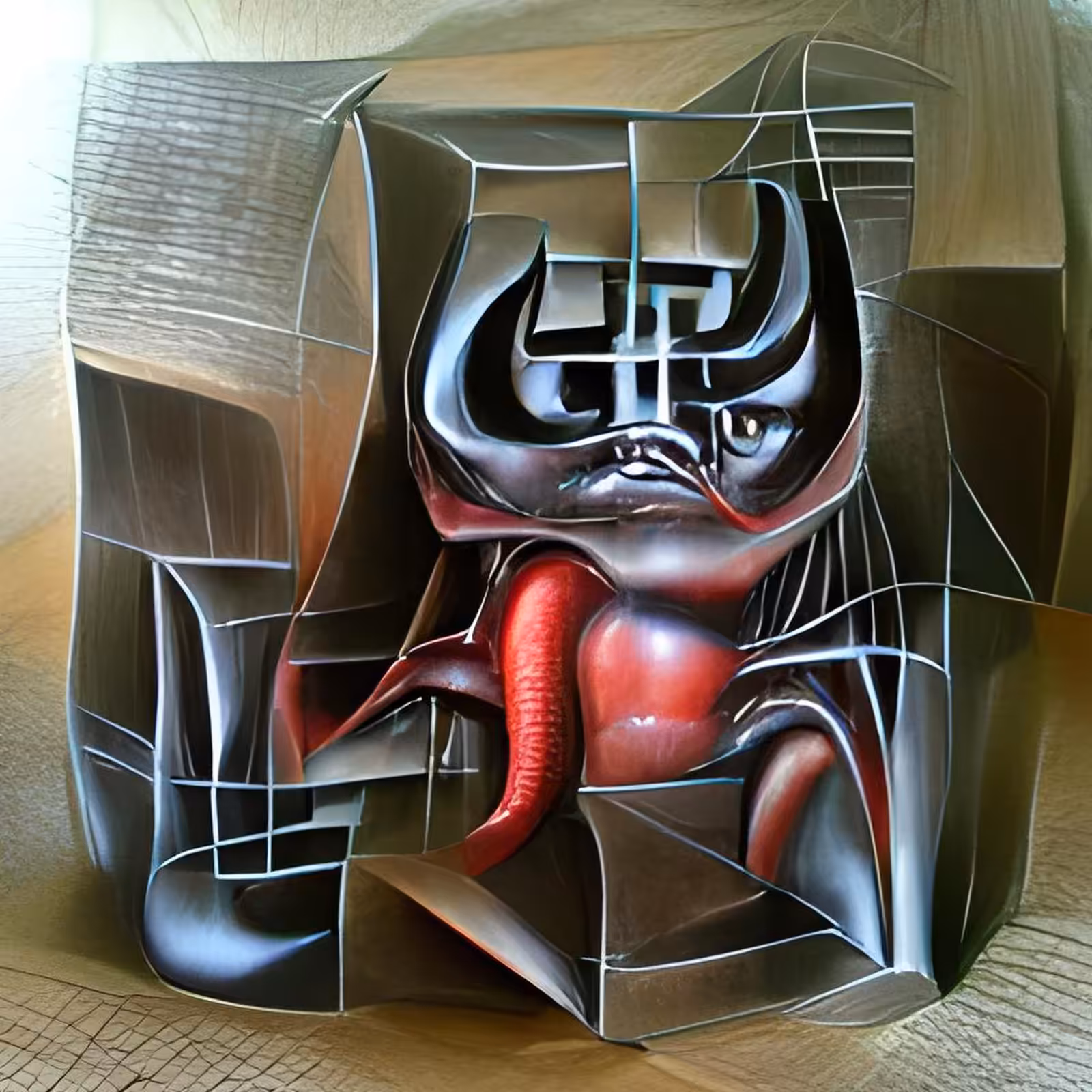 Cubist imps #49