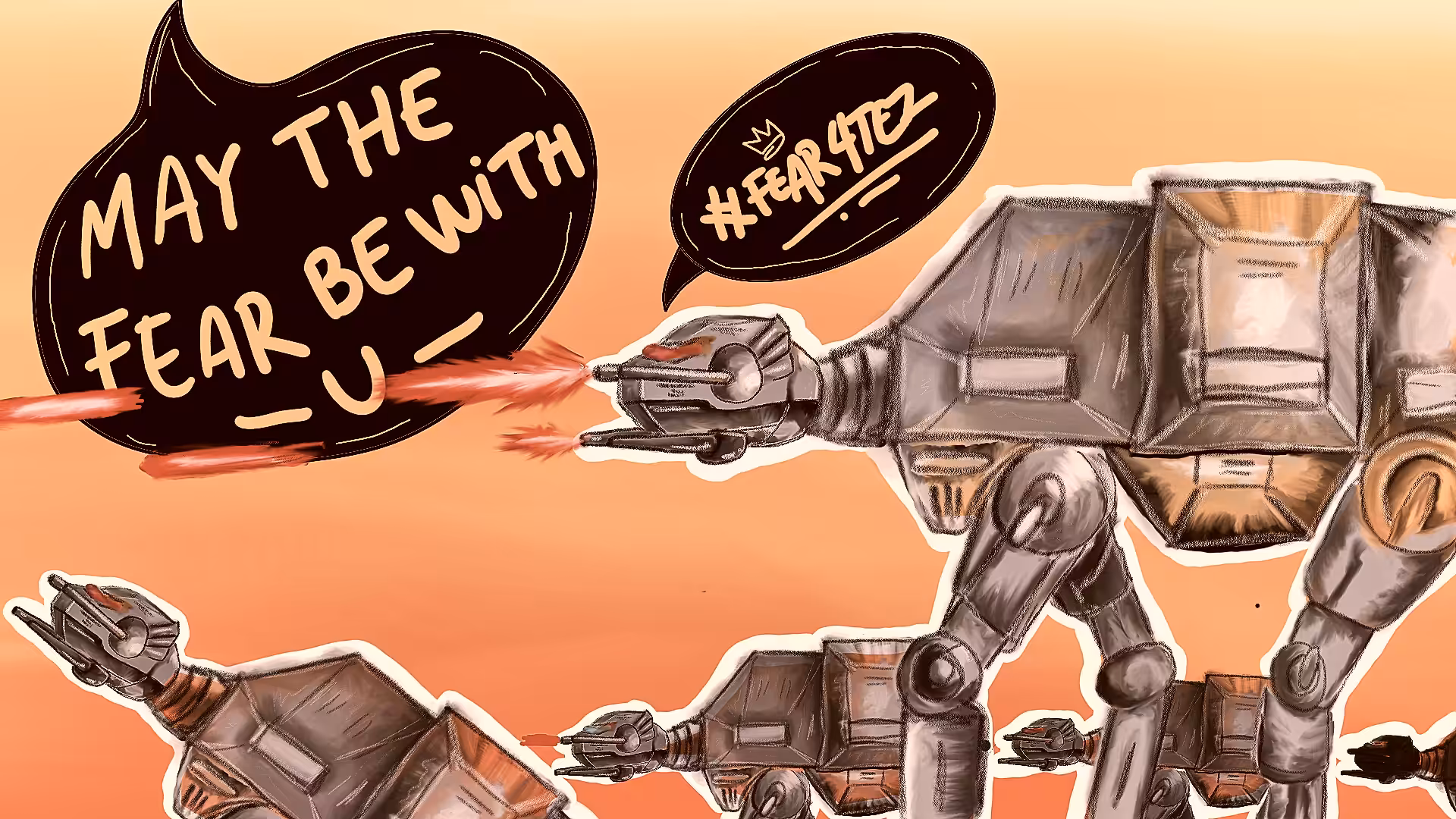 AT-AT walkers spread the fears.