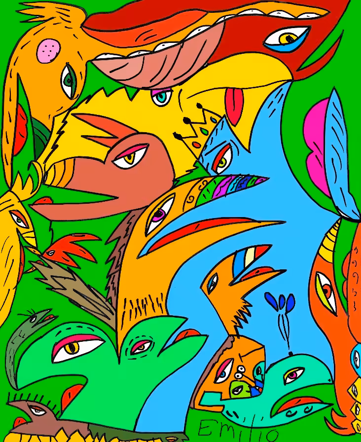 Colorful Bird Soul 