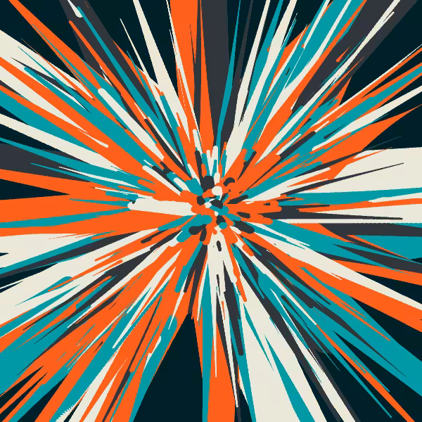 drip flower painting #23