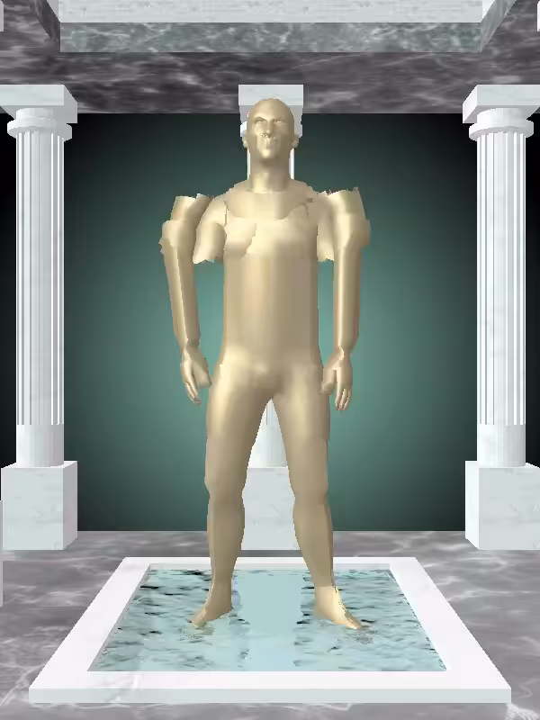 HeavenComputer: The Indifferent Faded Gold Man #2940