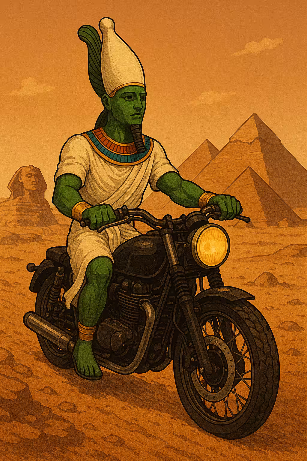 Osiris: King Eternal, Rider of the Silent Sands