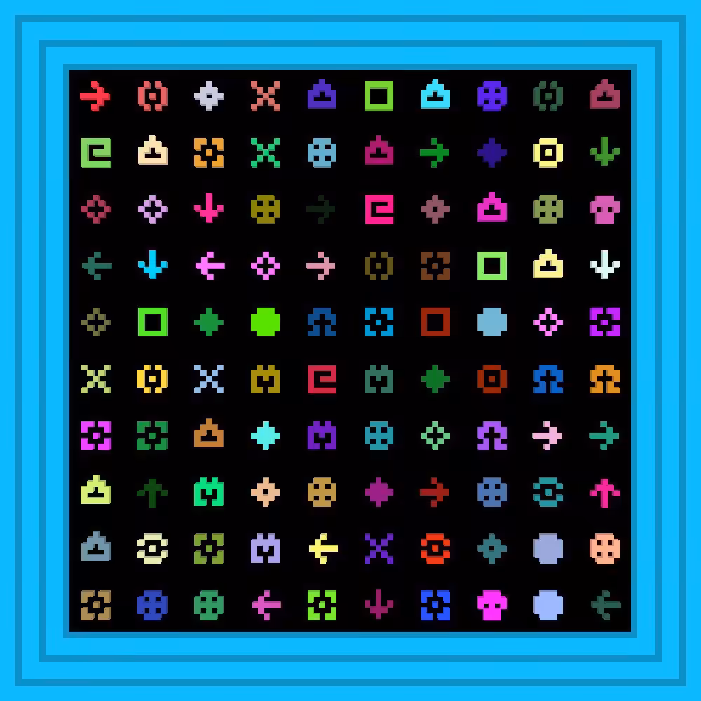 SH!G made this \@/ :: Procedural Symbols #1/1000