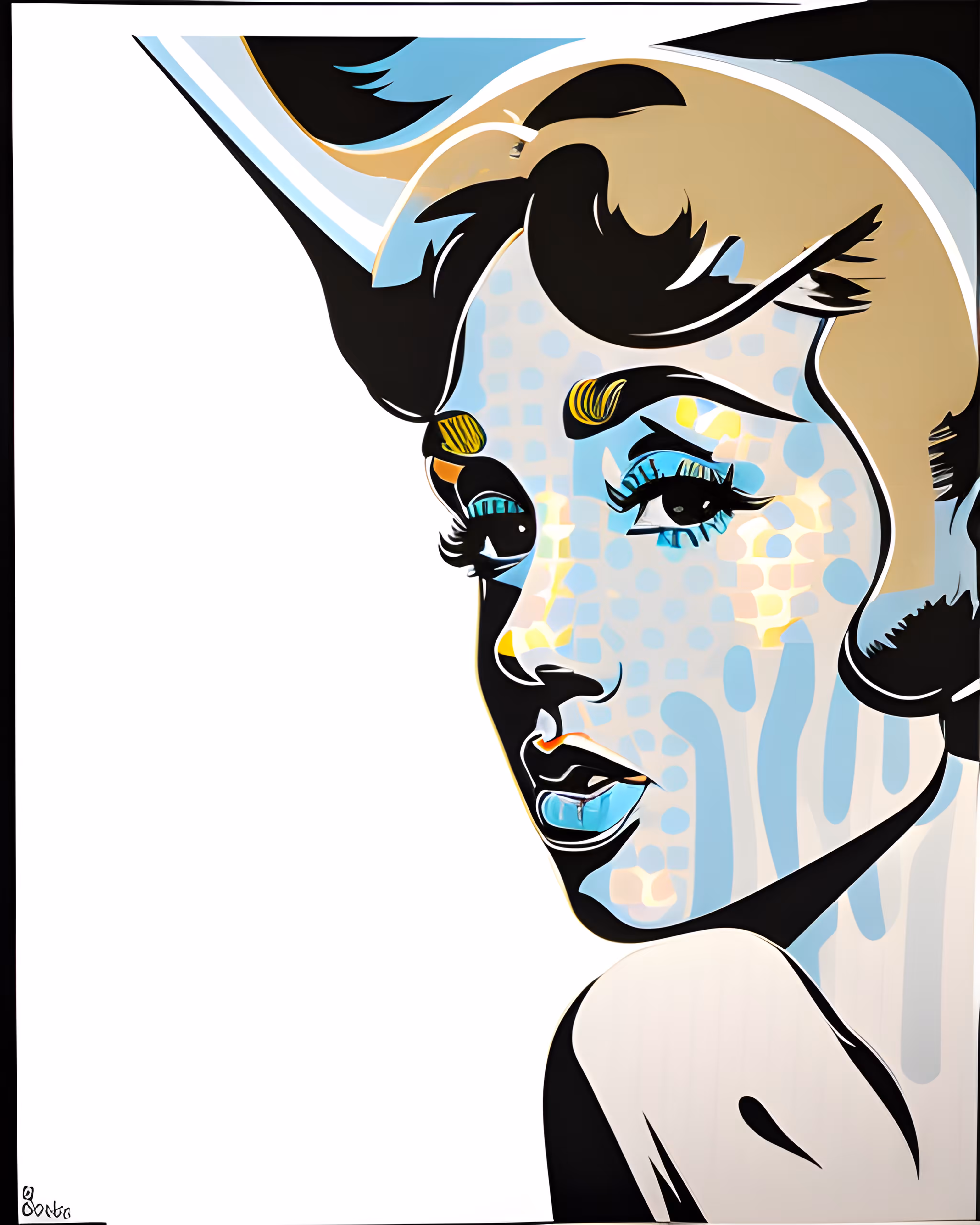 Pop art - woman - 230722