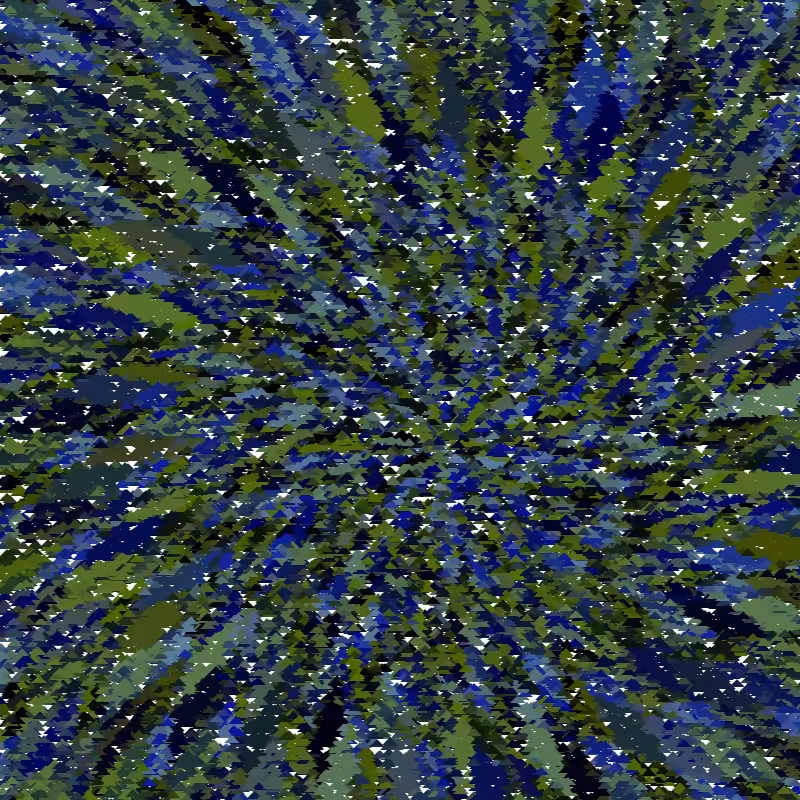 Mosaic or stained glass drops #5