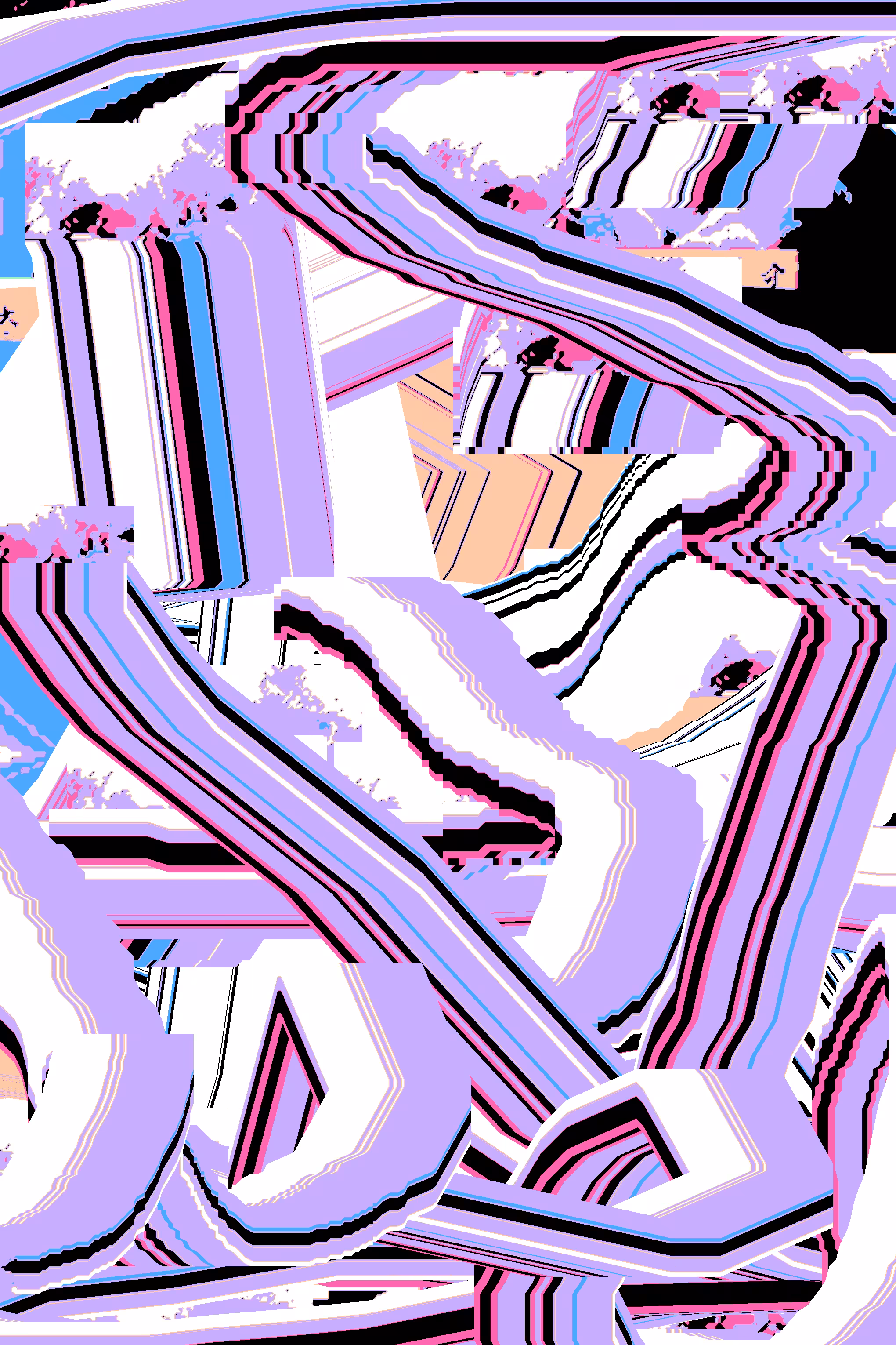 Abstract Pixel Wallpaper #2
