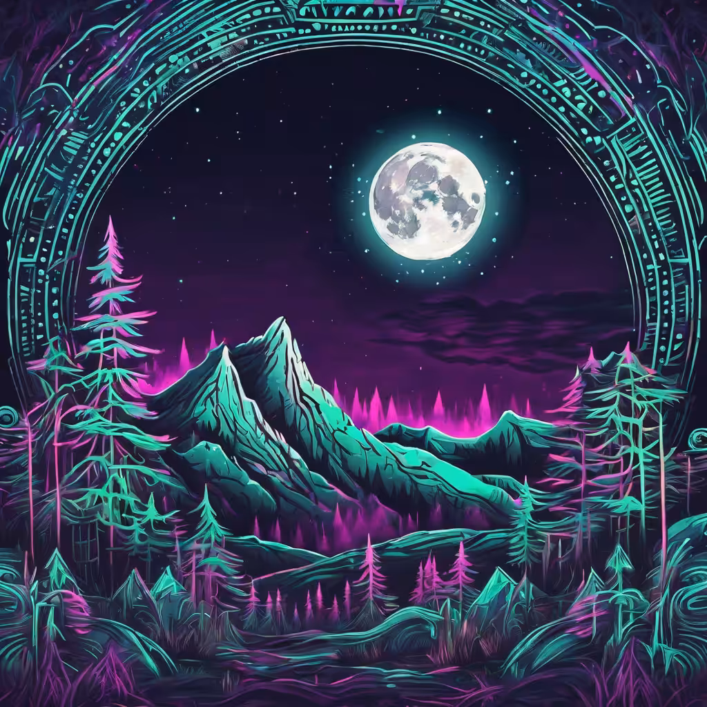 Tribal Moon 3