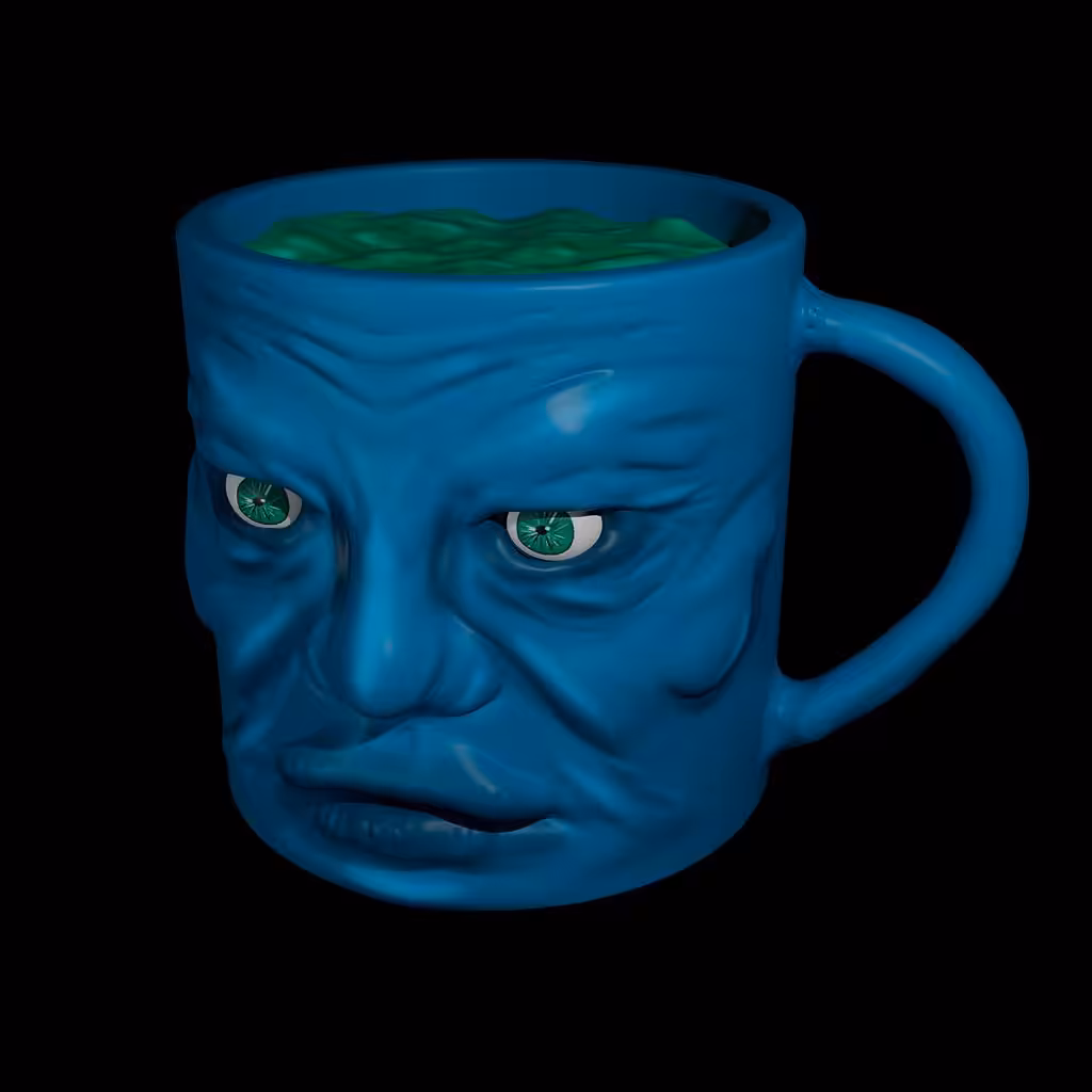 The Blue Mug 