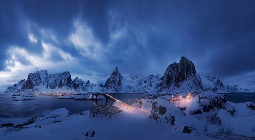 Winter in hamnoy