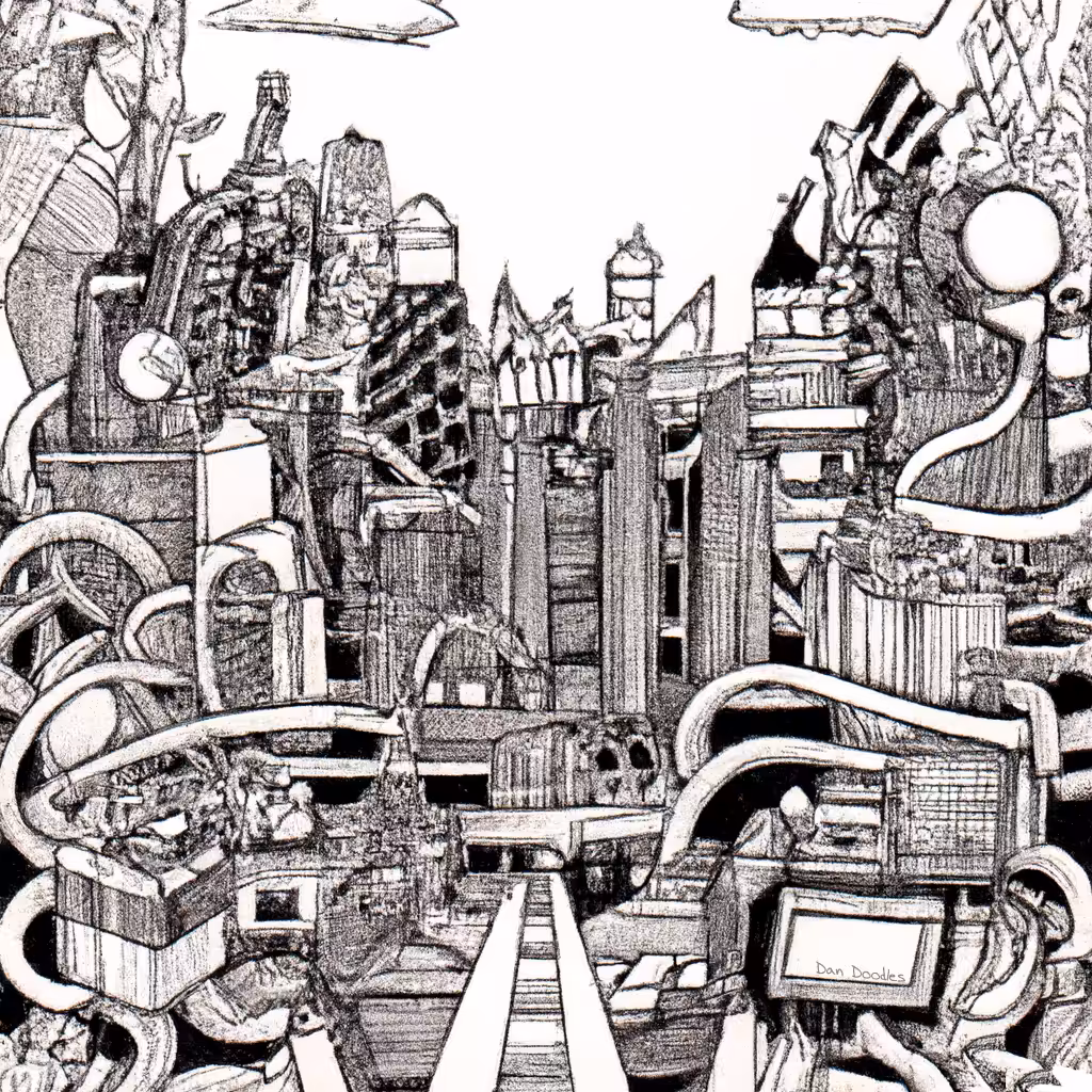 Cityscape Doodle - Tubetopia City