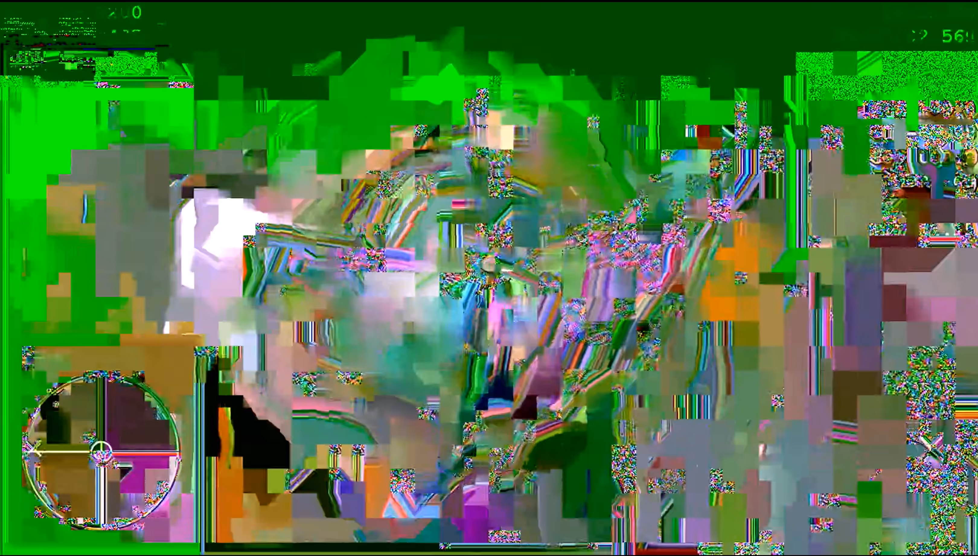 Artemis II Launch (Found Glitch Art II)