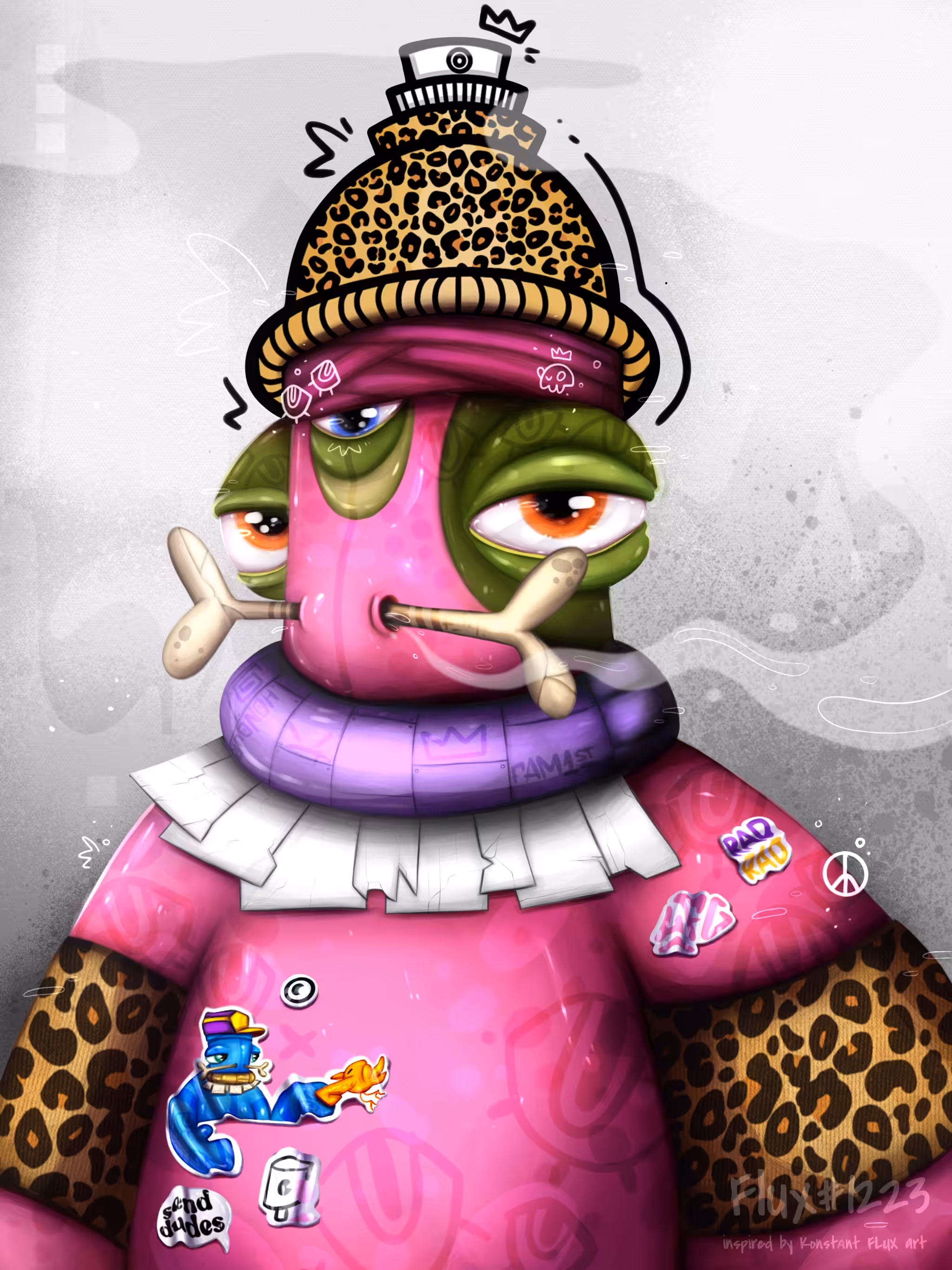 FLUXTRIBE DUDE #1223