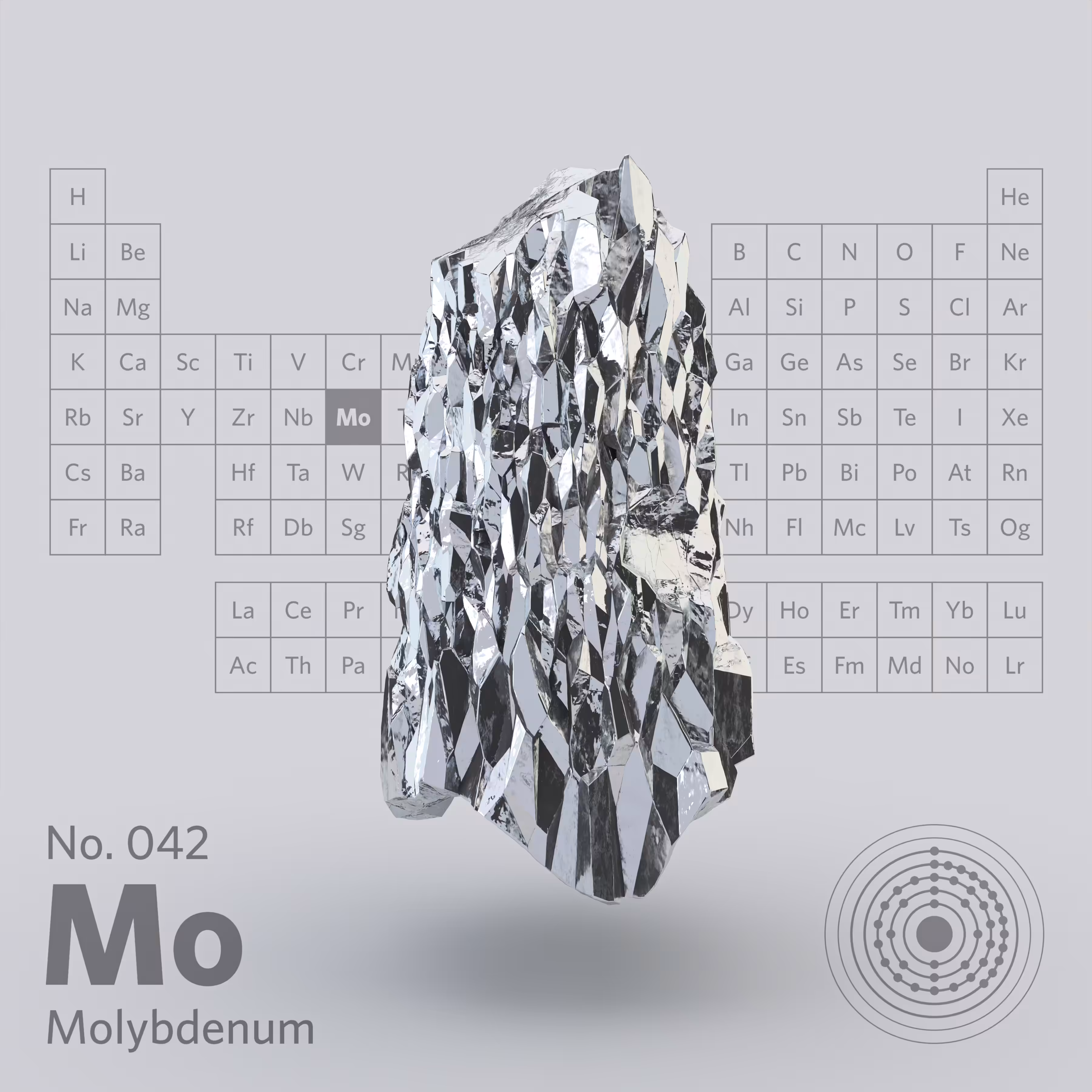 No. 42 Molybdenum [A12380, B647, C23456]