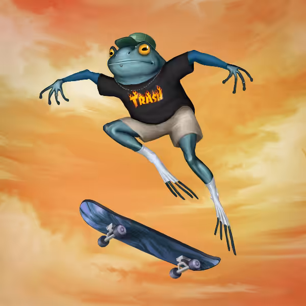 SKATER FROGS 🐸 #22
