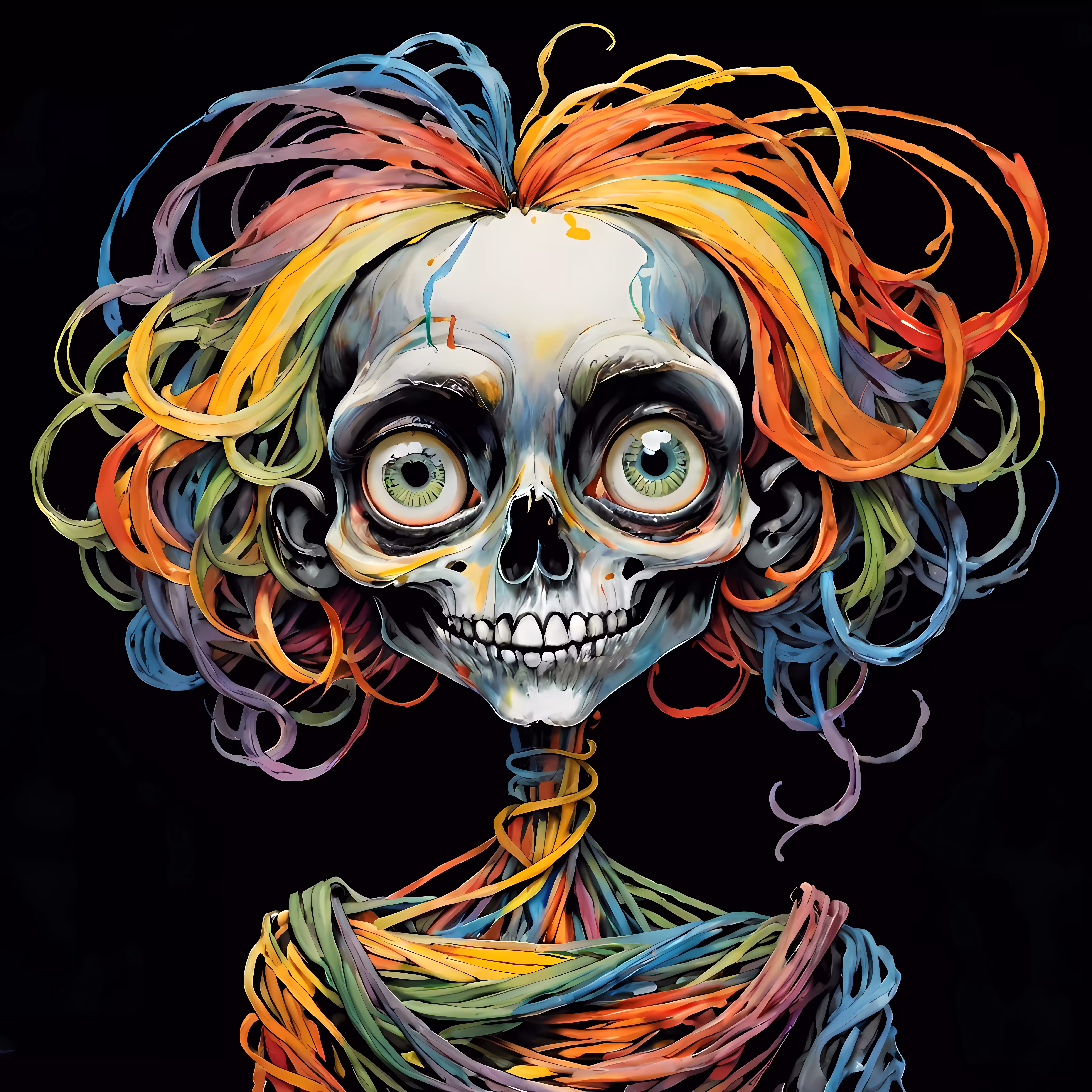 Digital Artworks: Mr. Skully