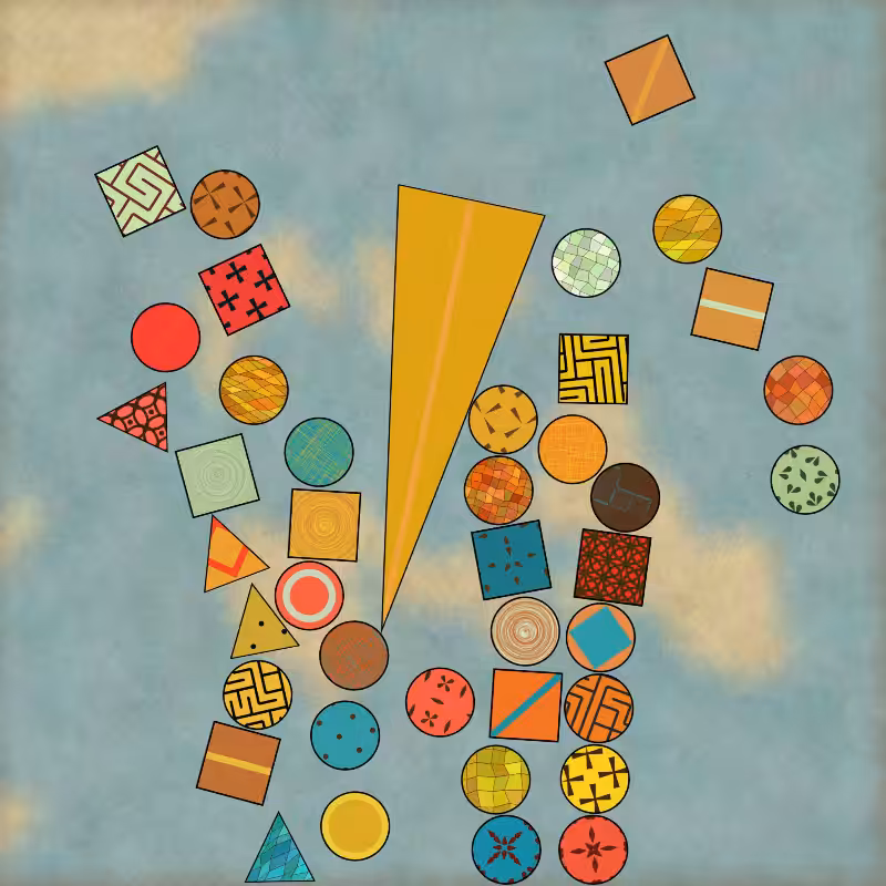 Collisions: Art plus Physics #16