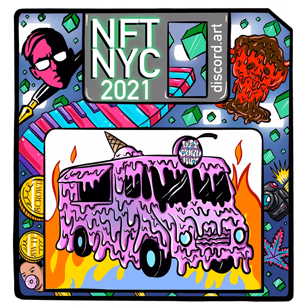 Food Truck | discord.art NFT NYC POAP