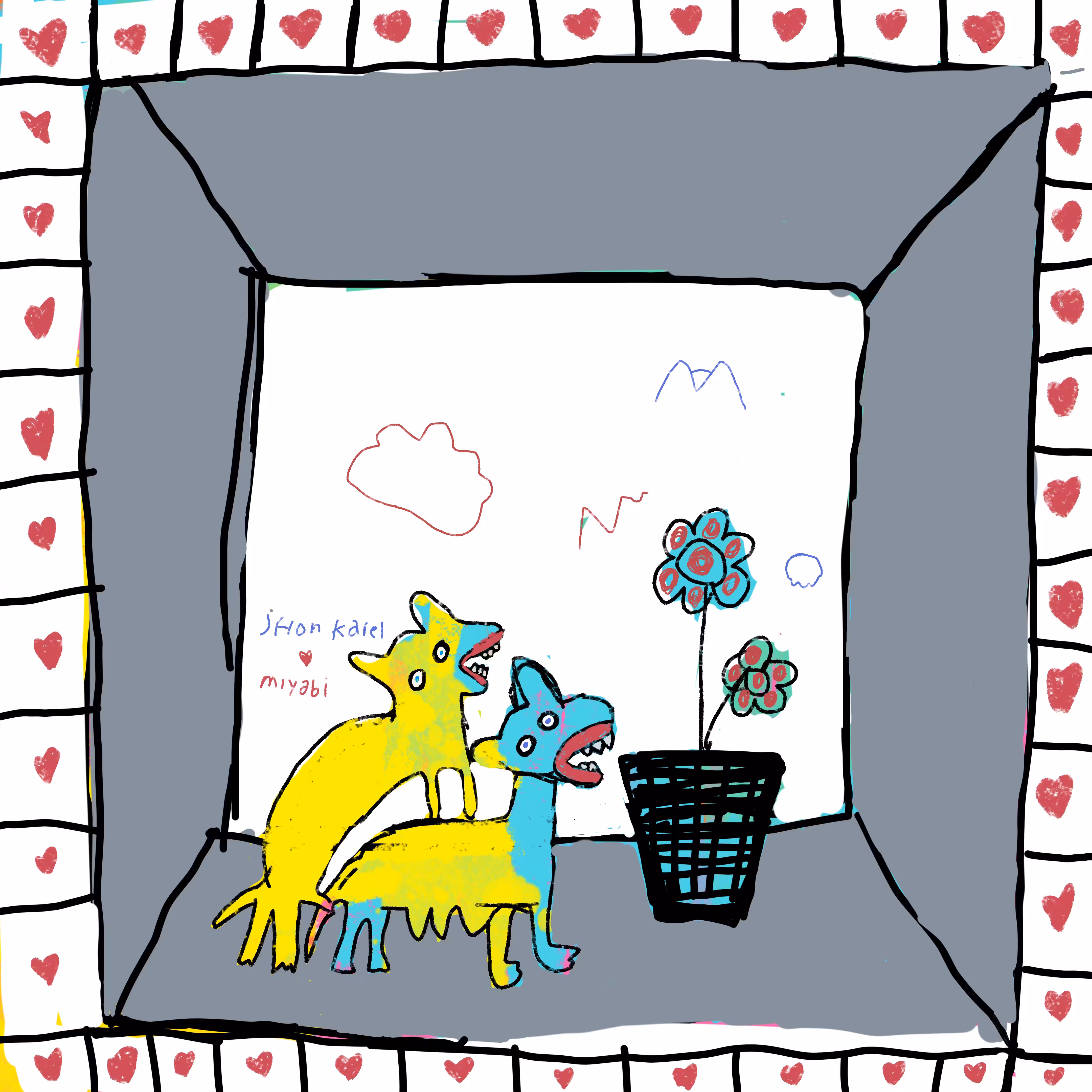 Make love in the window
