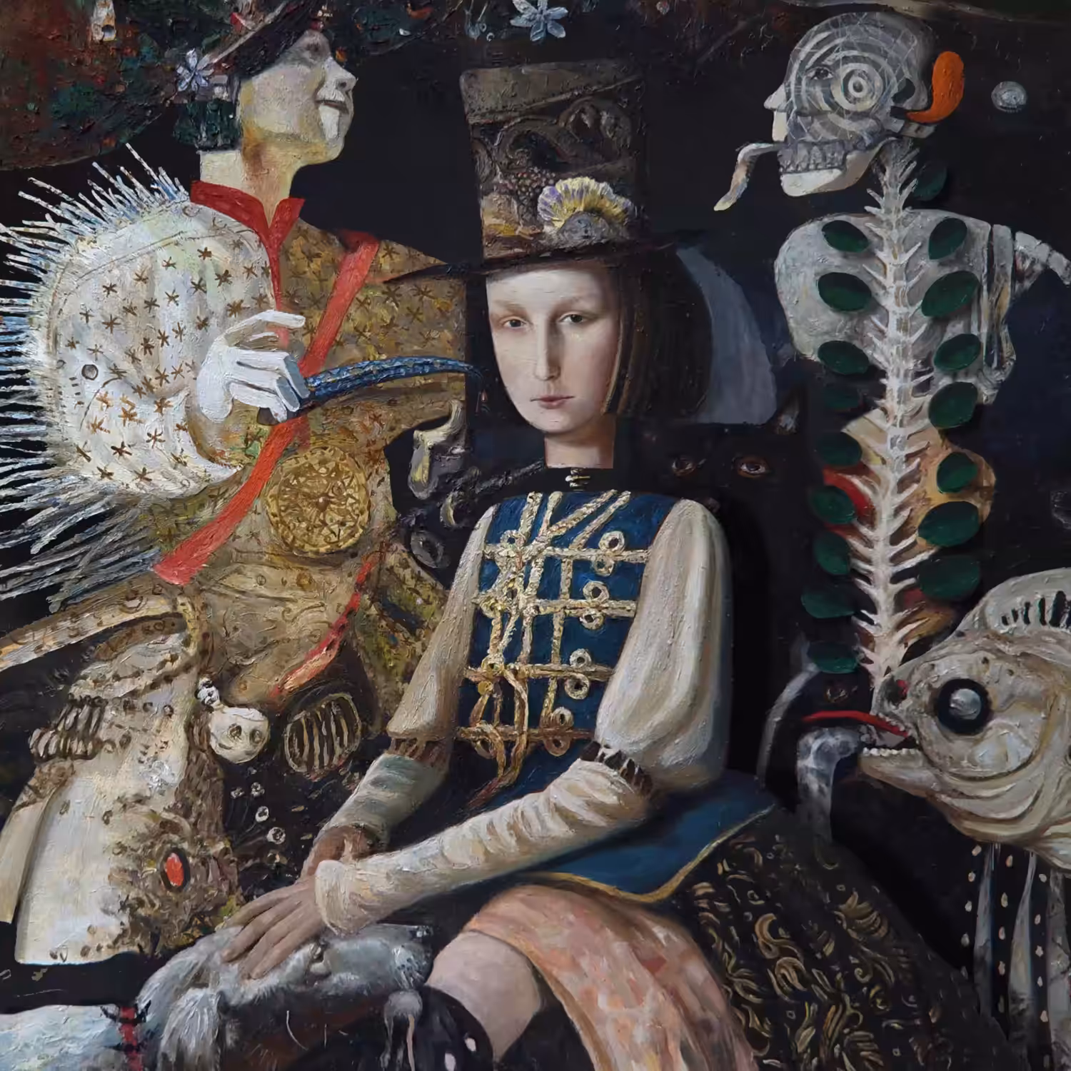 Dolly Life ~ "Revivere" oil painting