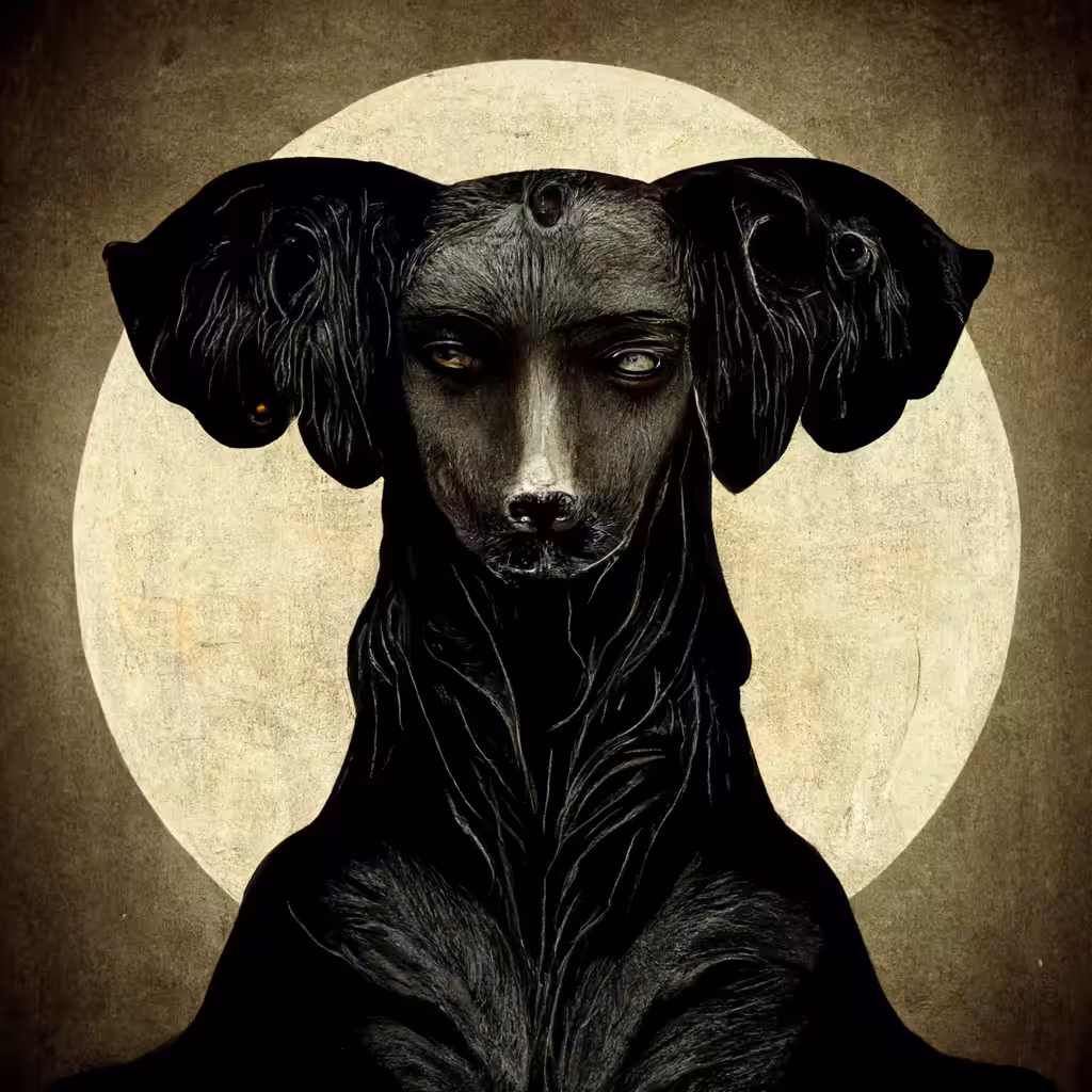 Dark Lady Dog