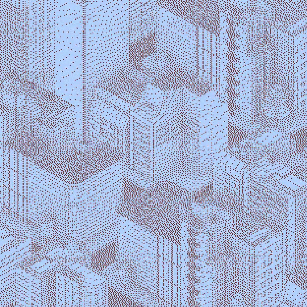 Pointillism: Tokyo #105