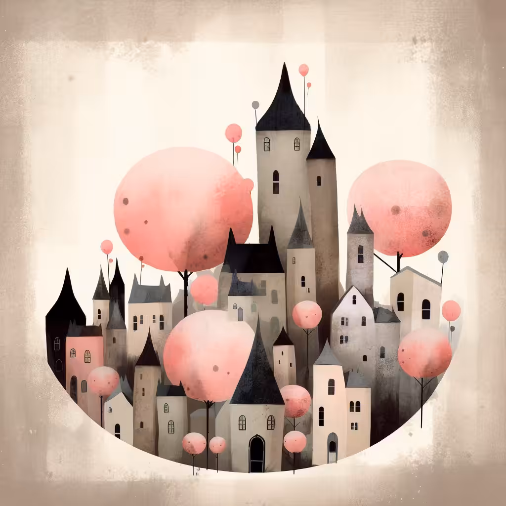 Places to BE.  : Pink Balloon City #2