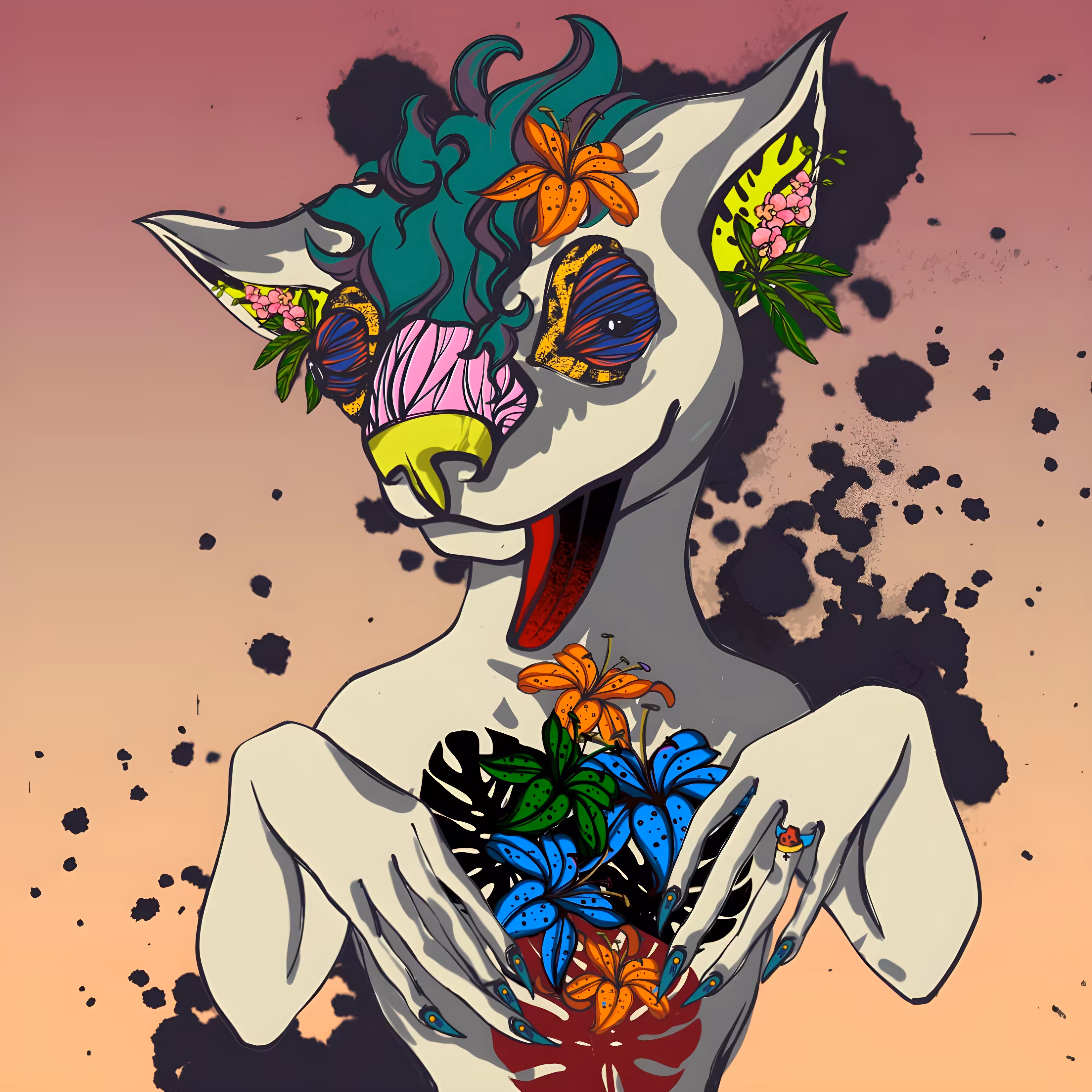 When art has a voice by @O_Shirya and @blue2black 