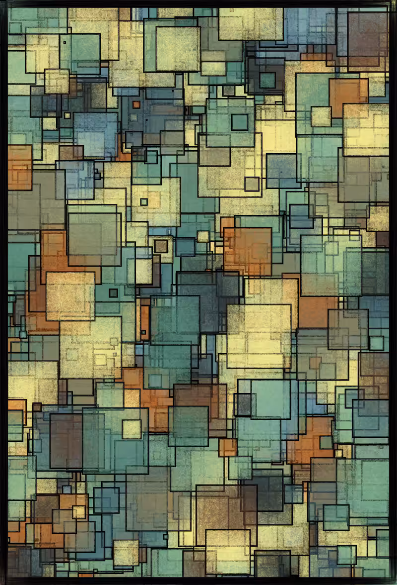 Circles In A Square World #125