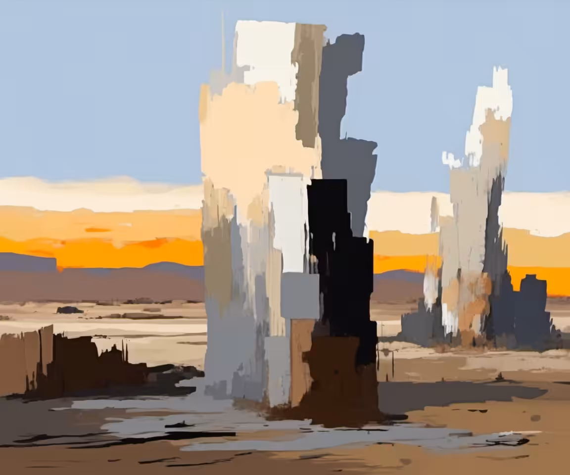 Painted Slabs #7