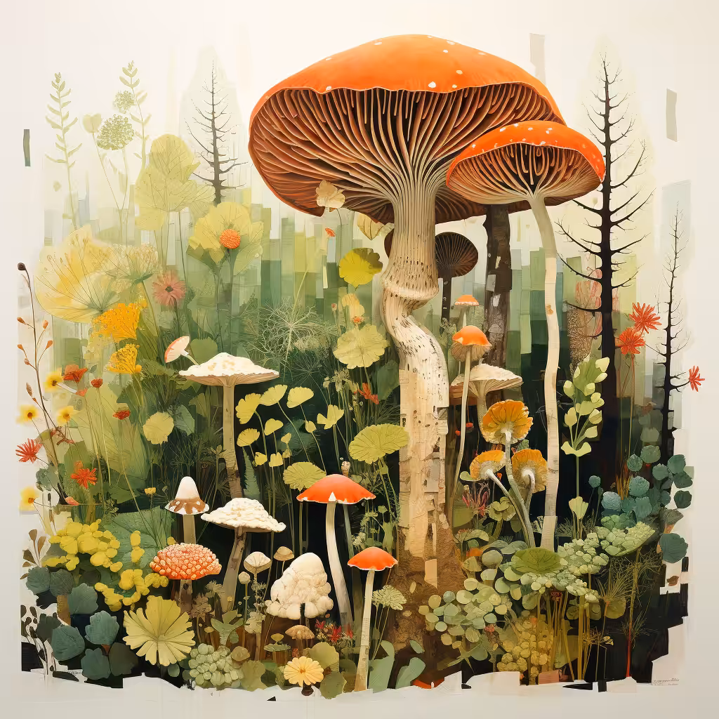 Mushroom bouquet #5