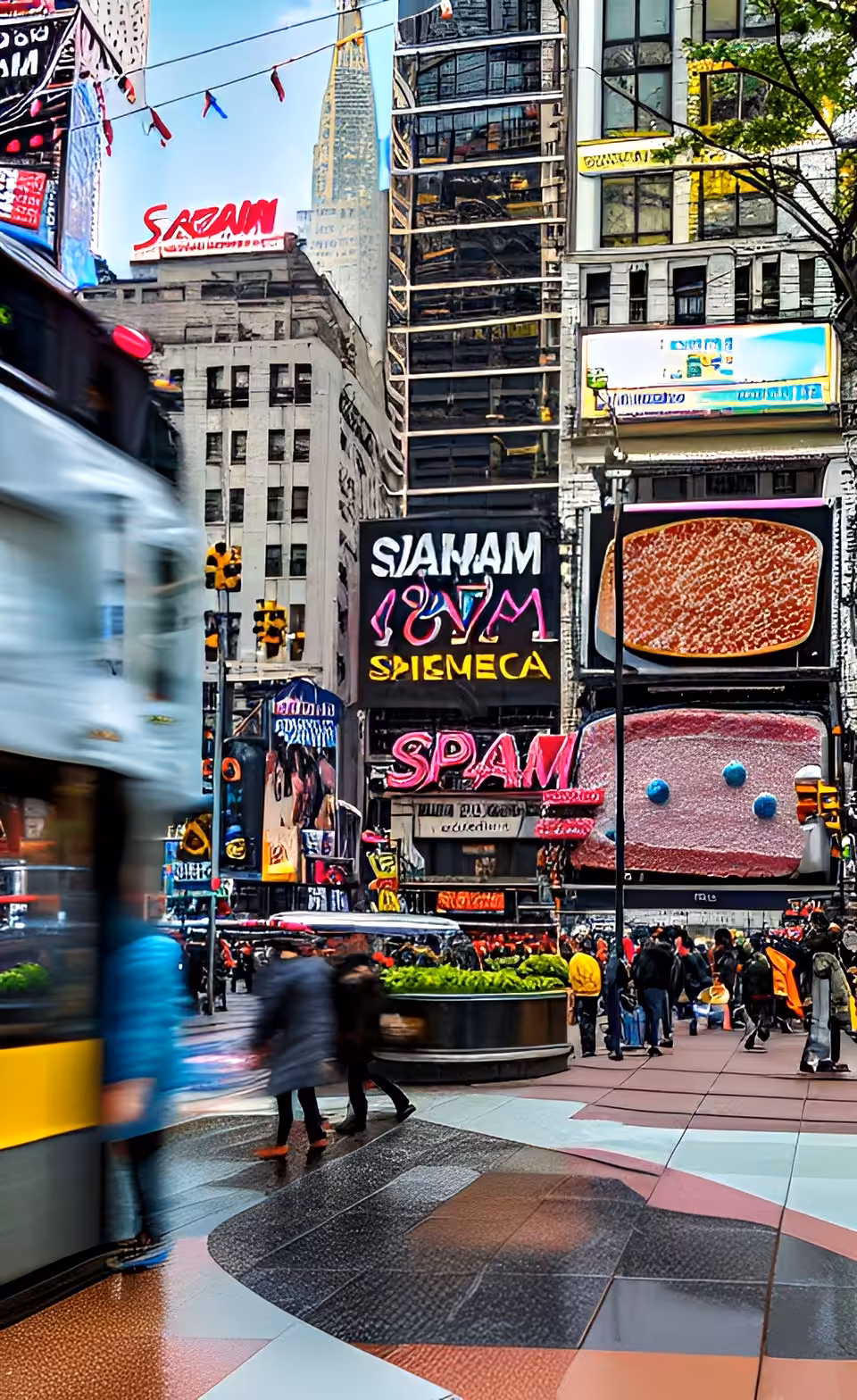 SPAM: New York SPAM dealer evident propaganda