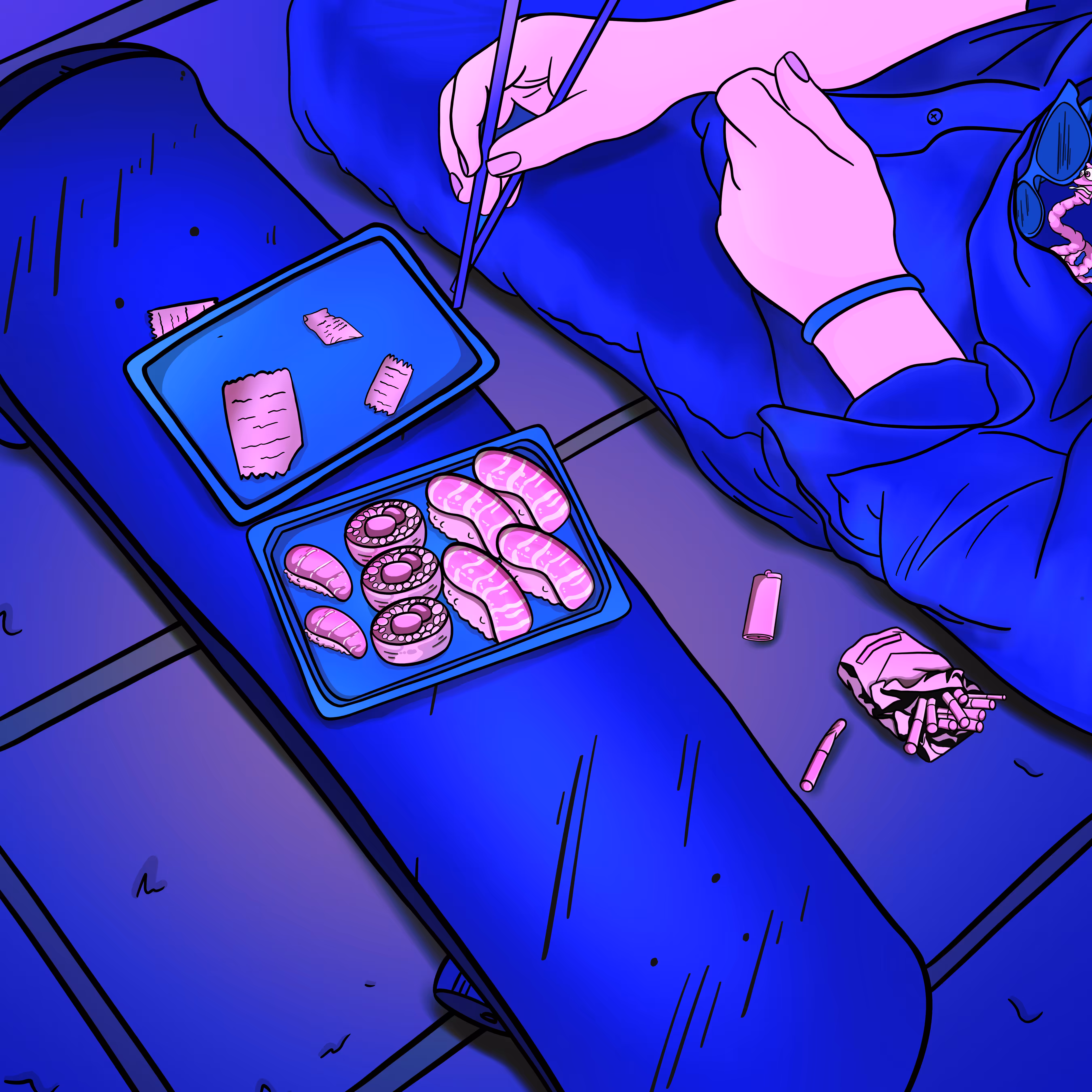 a quick sushi