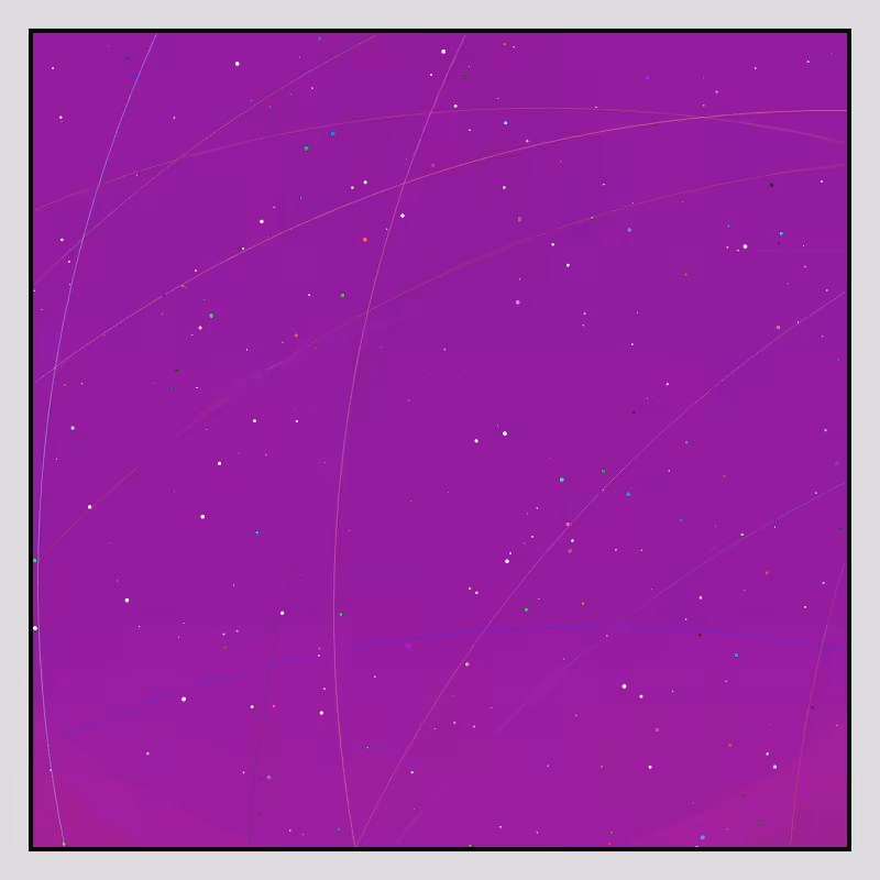 Color Field Starry B #114