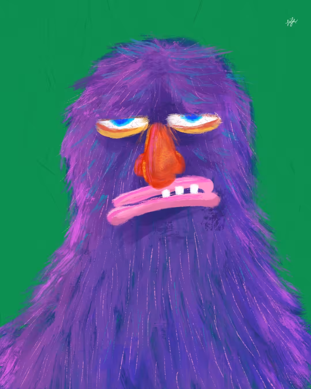 Depression Monster #0001