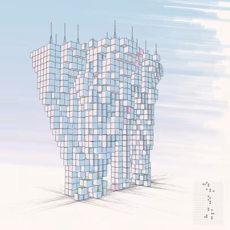 Cellular Skyscrapers #134