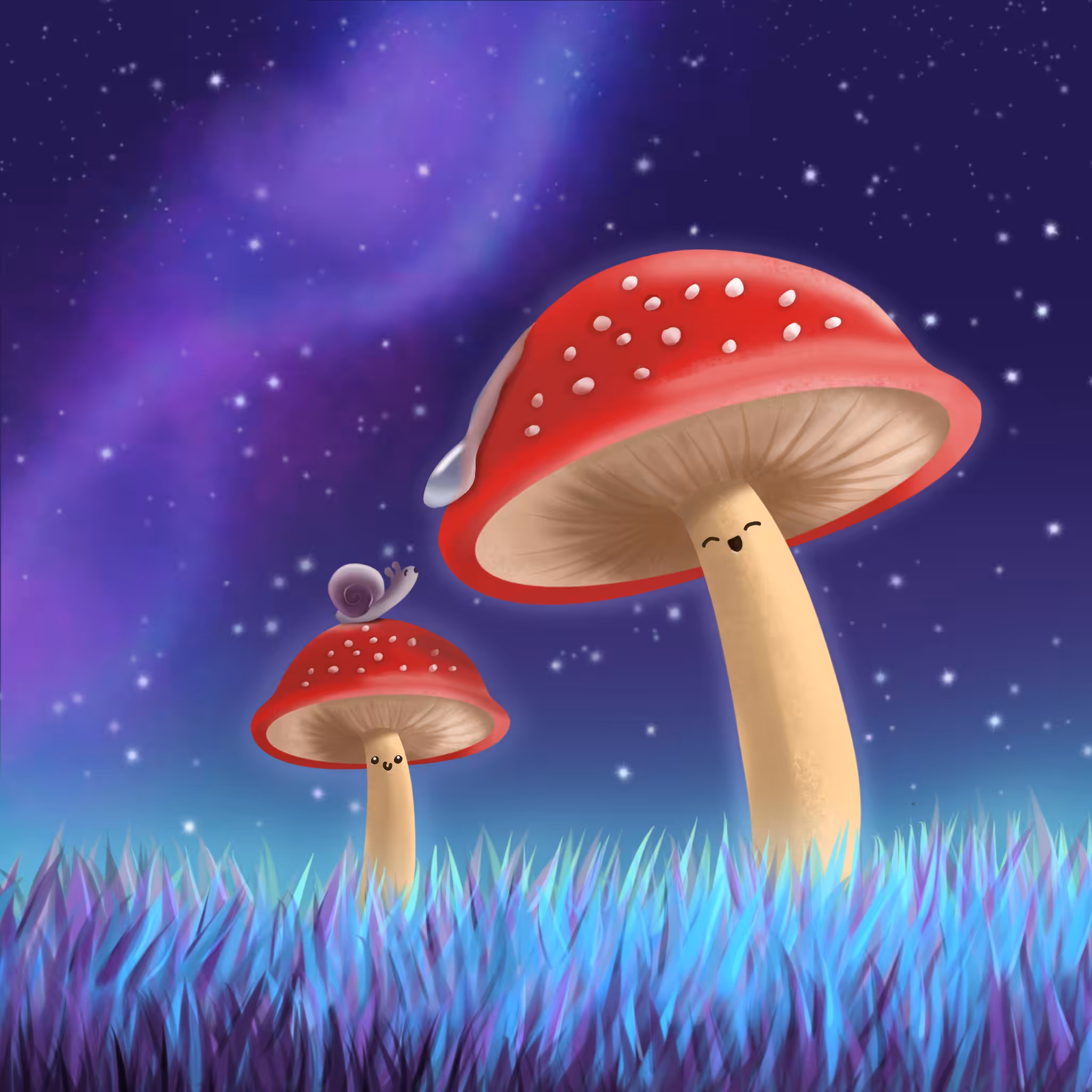 Bubble Universe #3 - Mushies and The Snail