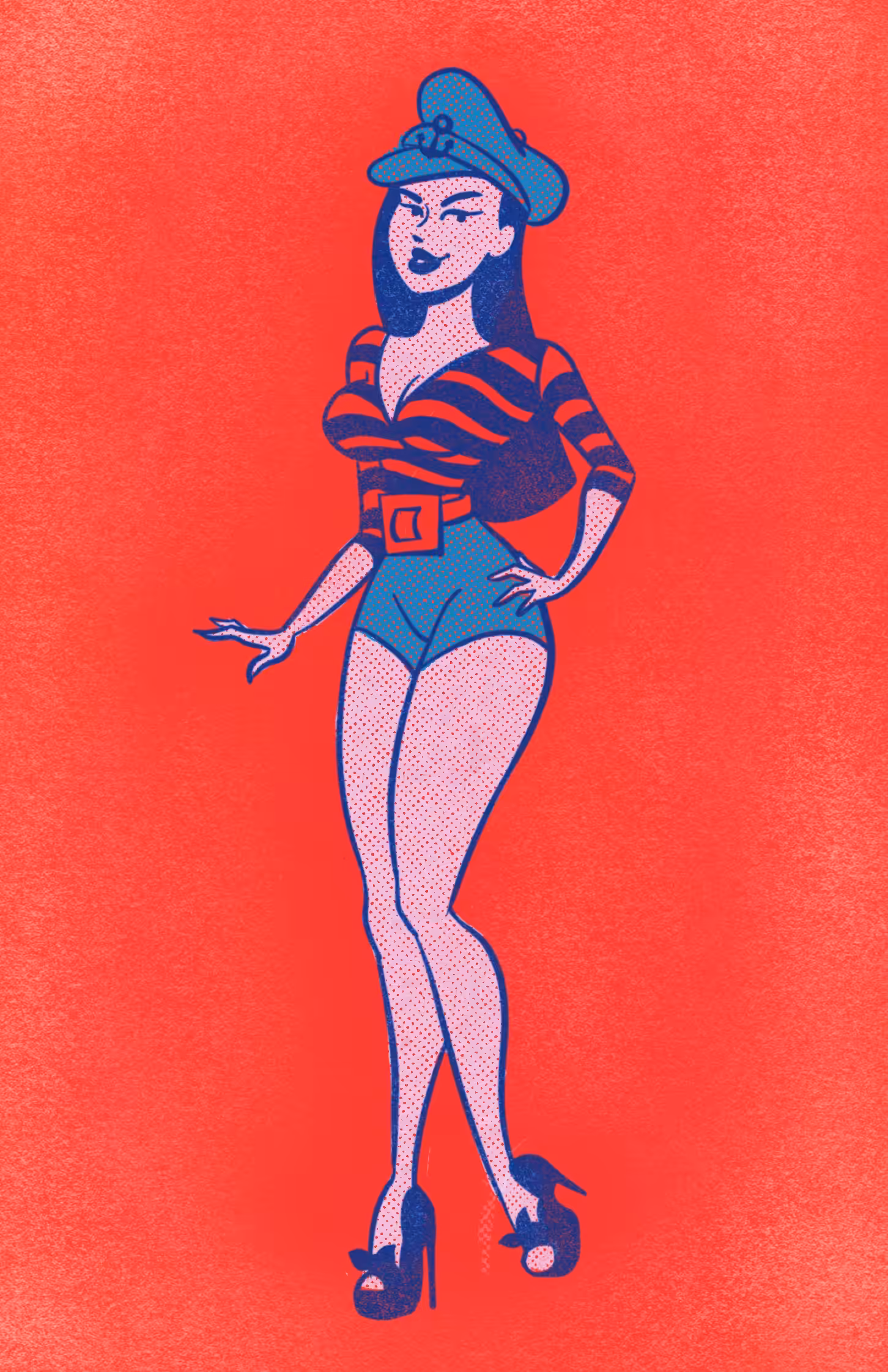 Pinup #3: Sally the Sailor