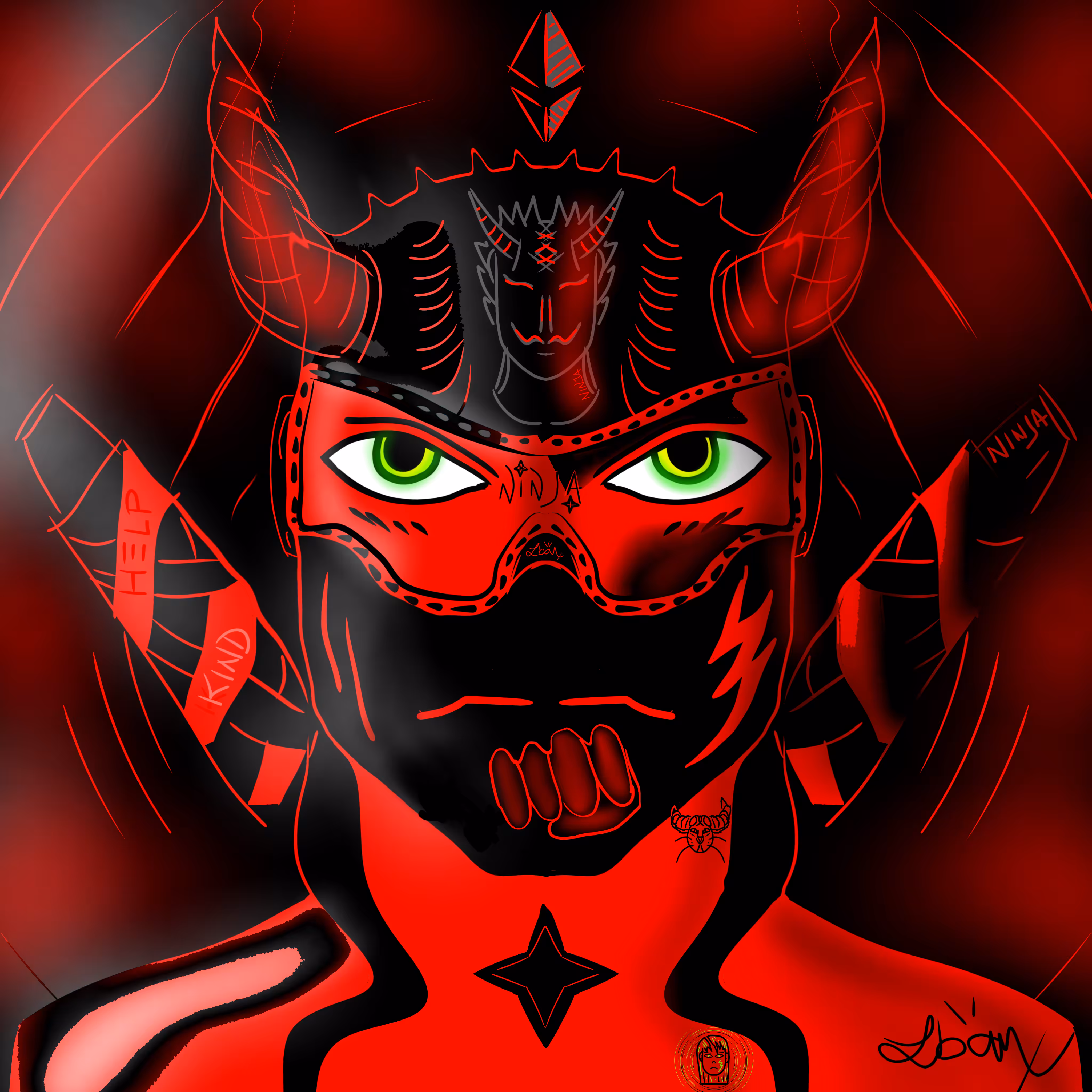The Red Ninja