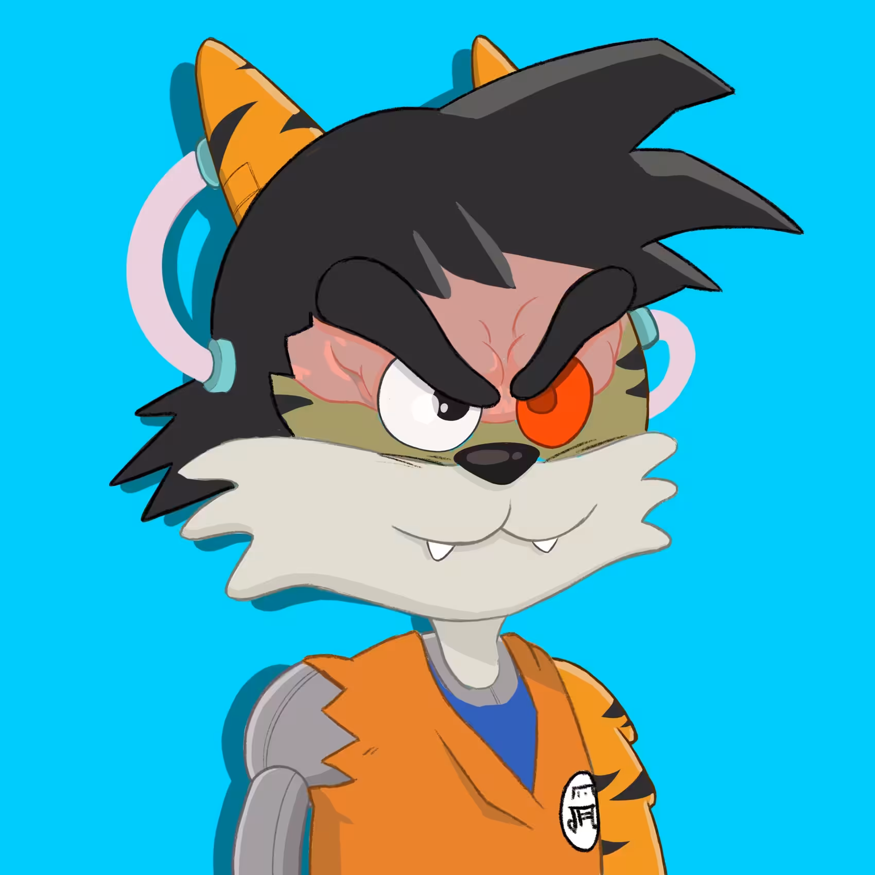 Cloned Cranium Cat Club KAKAROT
