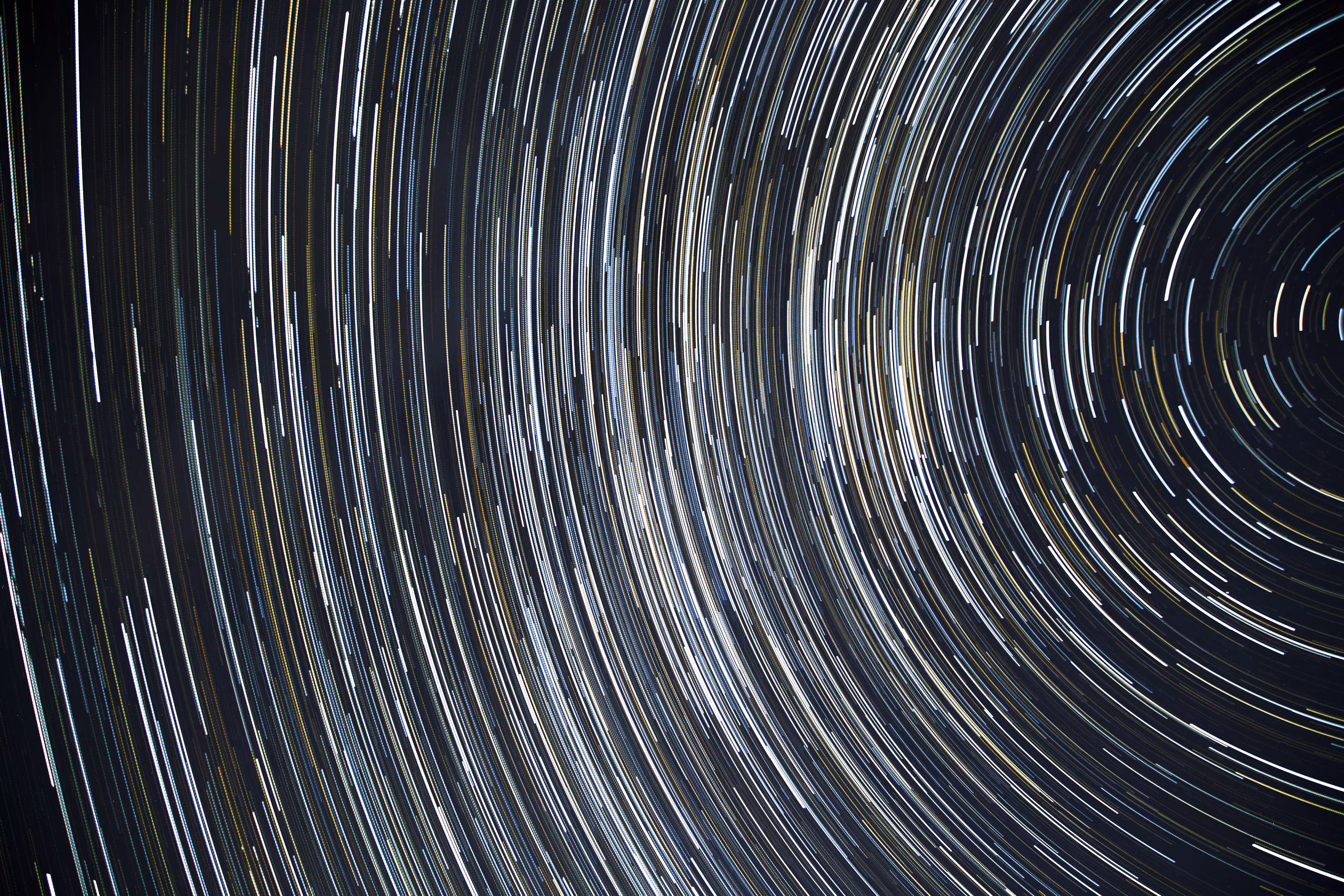 star trails