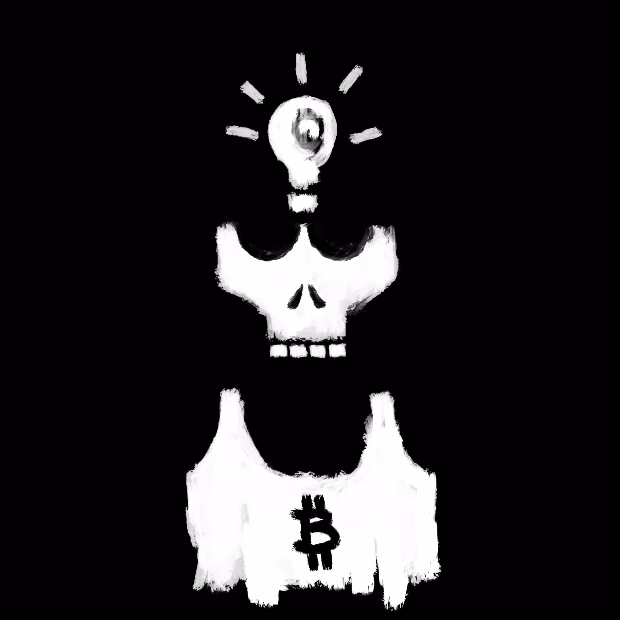 King of Skulls: ₿rainstorm