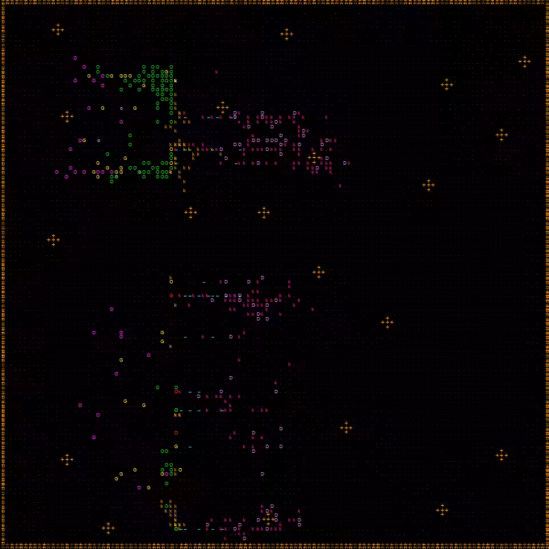 ascii battles 3 WAR #23