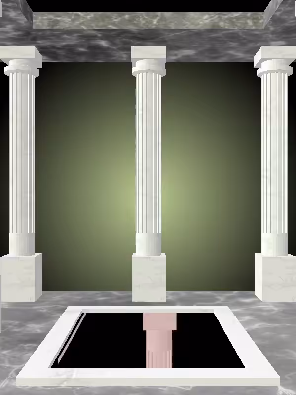 HeavenComputer: The Treading Water Aqua Green Man #451